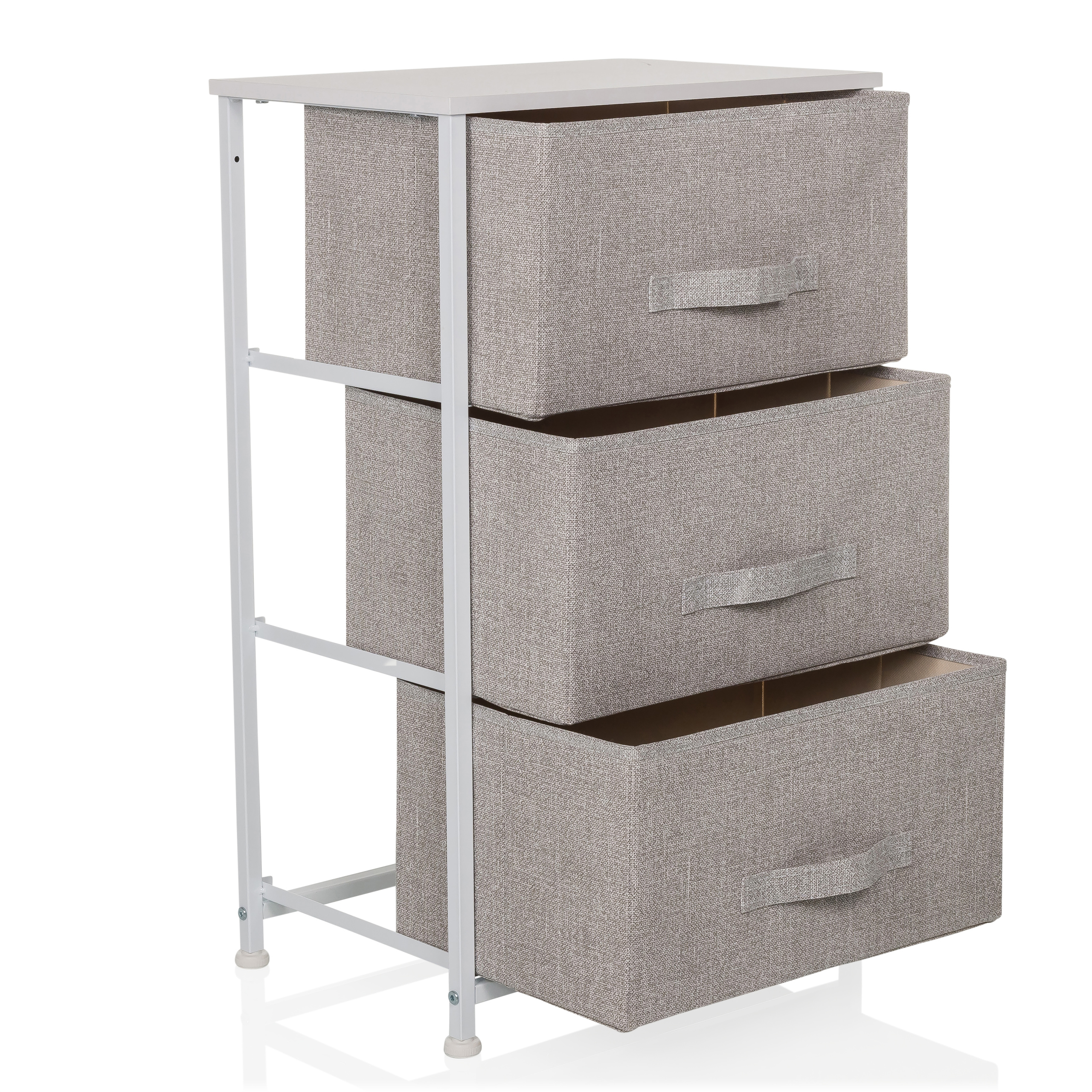 FOLDRESS M Wardrobe with 3 compartments Grey hjh LIVING