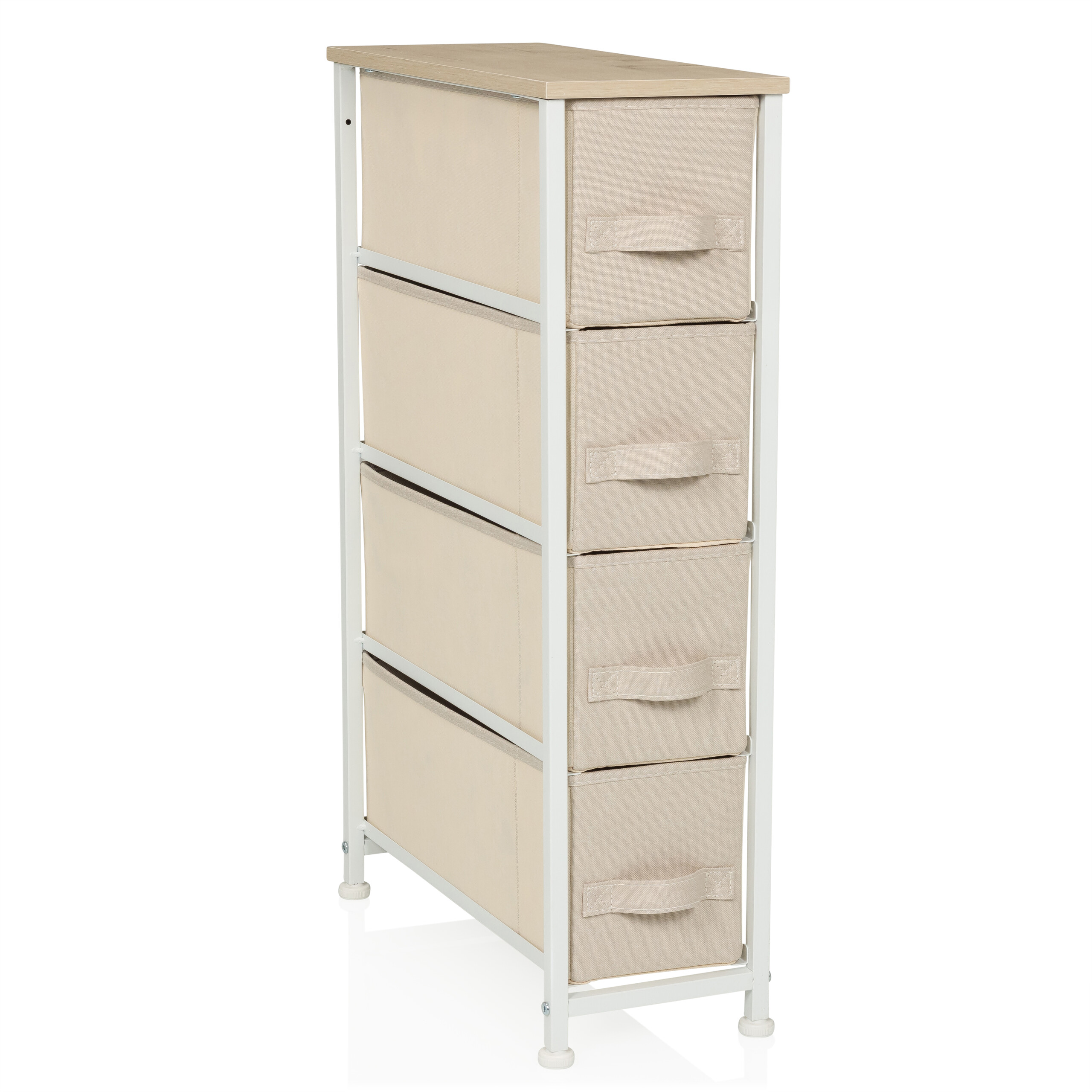 FOLDRESS S Shelf with 4 compartments Beige
