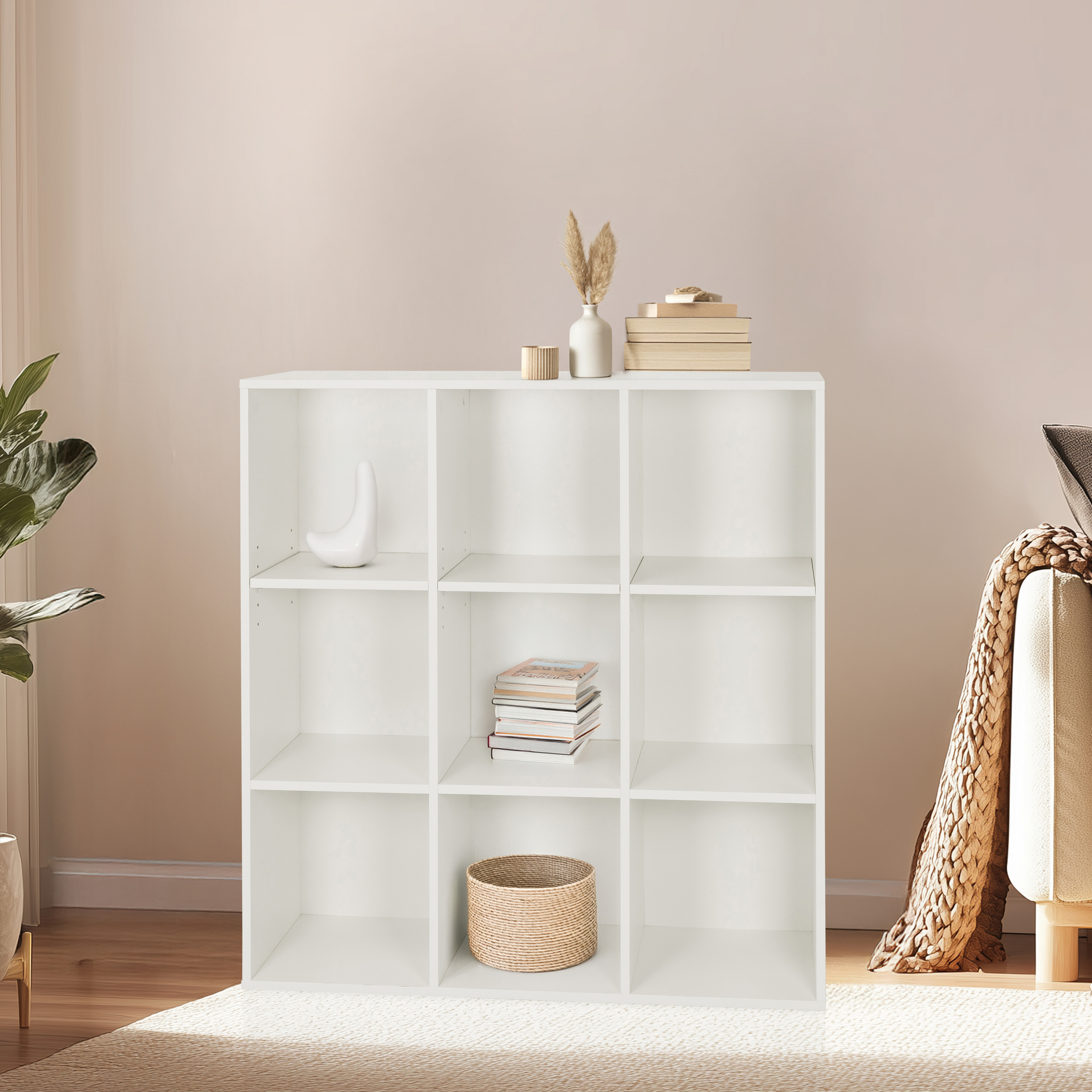 BJORKE Shelf White
