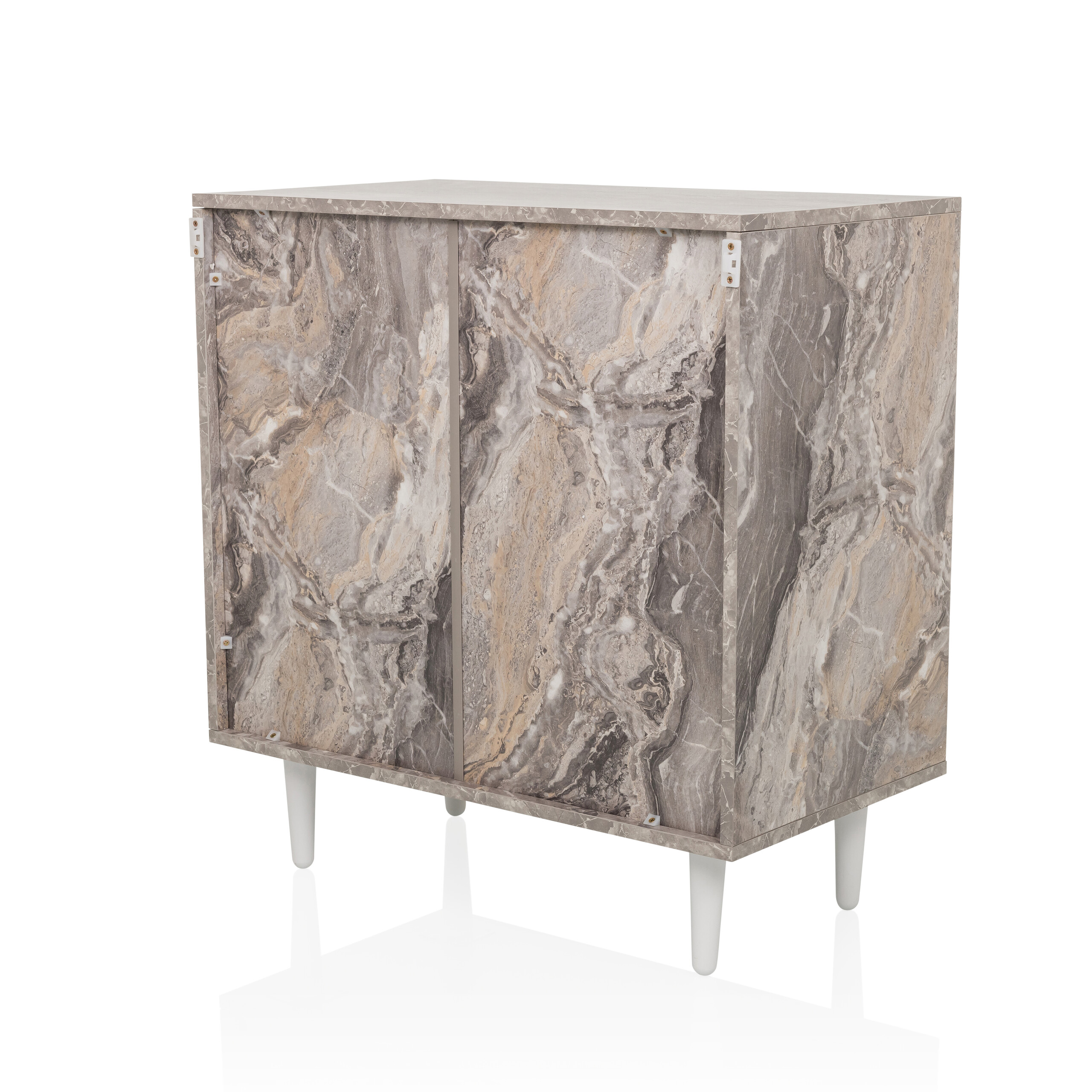 LYKKJA Chest of drawers Grey