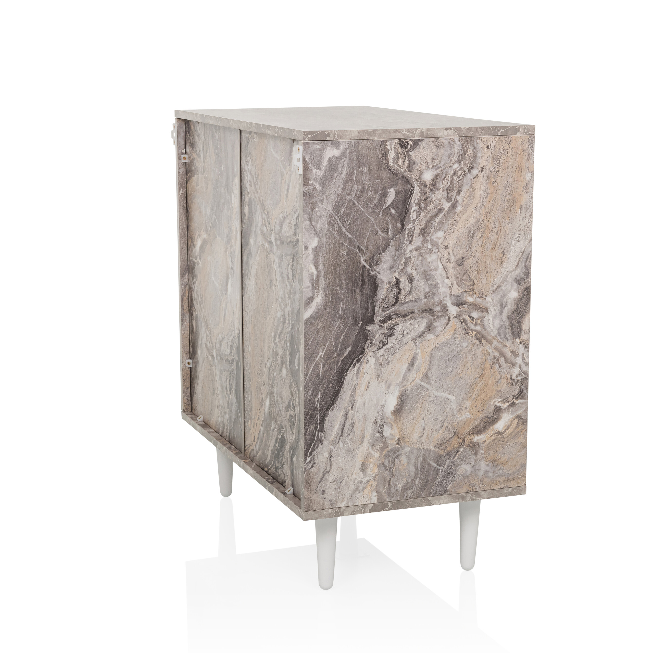 LYKKJA Chest of drawers Grey