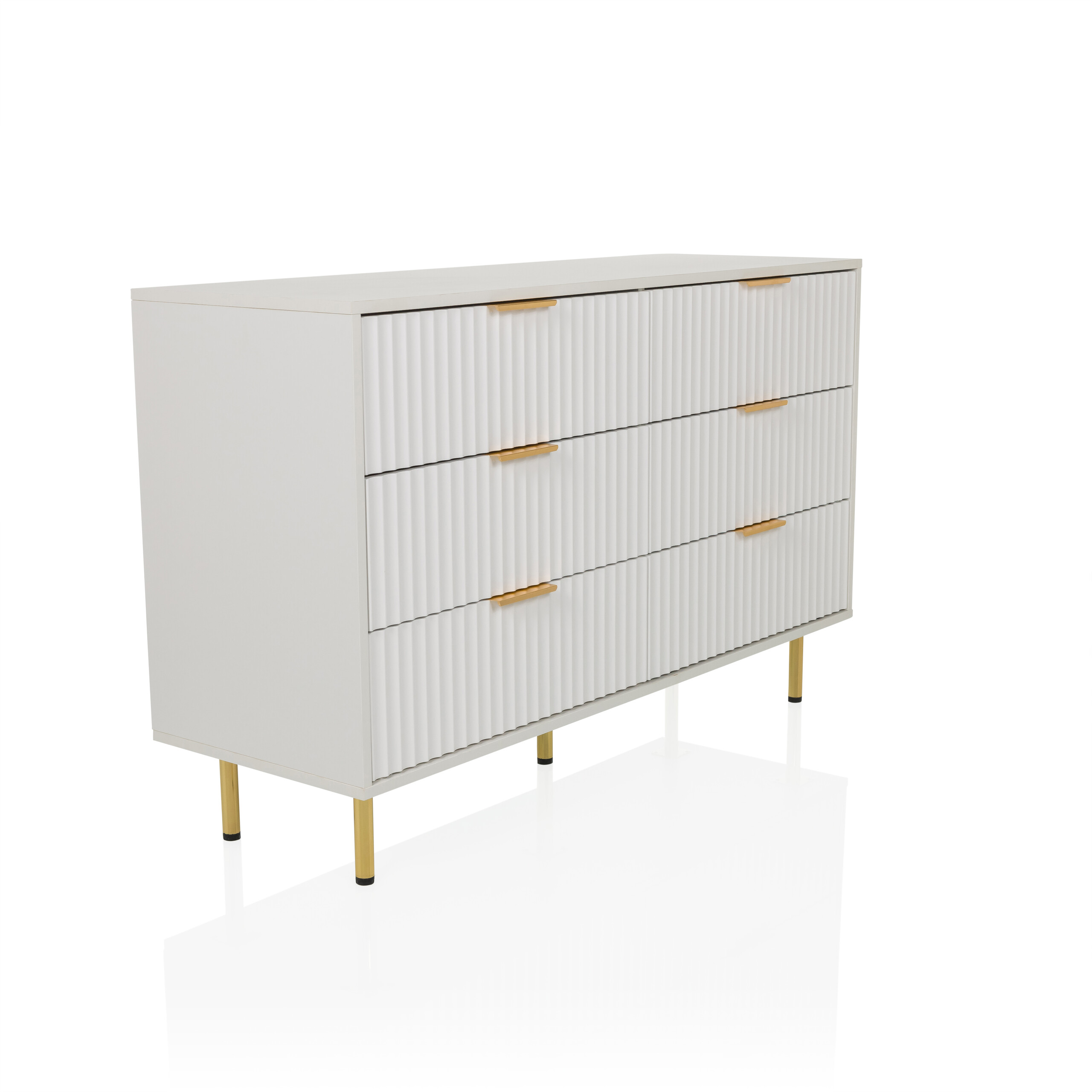 HJELLE White chest of drawers