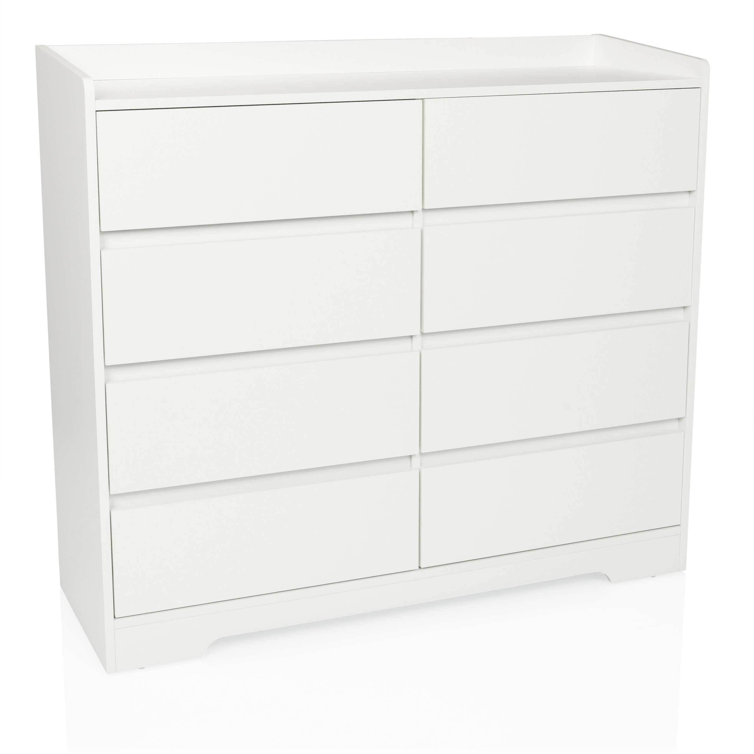 OSOYRO Chest of drawers with 8 drawers White