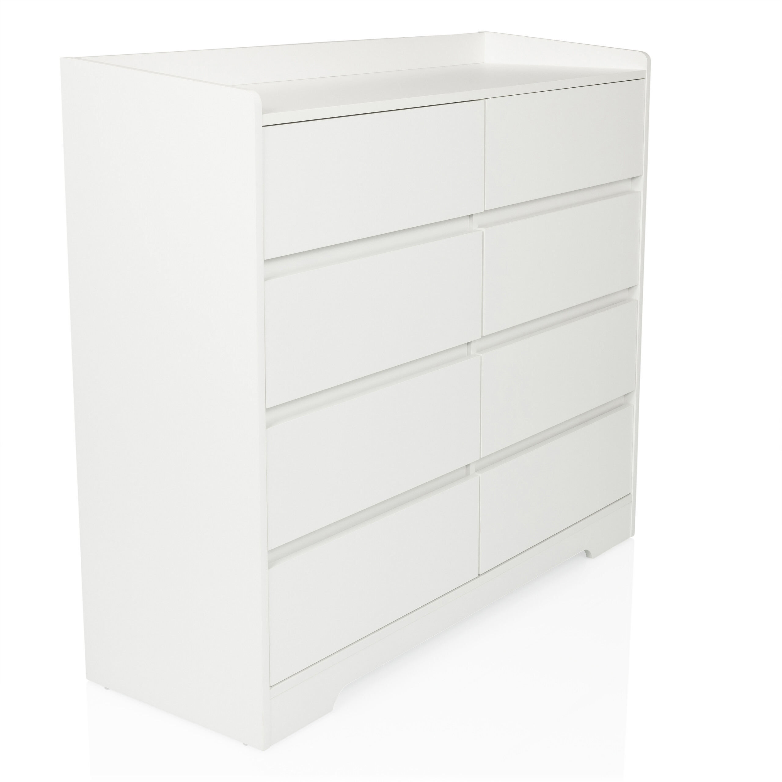 OSOYRO Chest of drawers with 8 drawers White