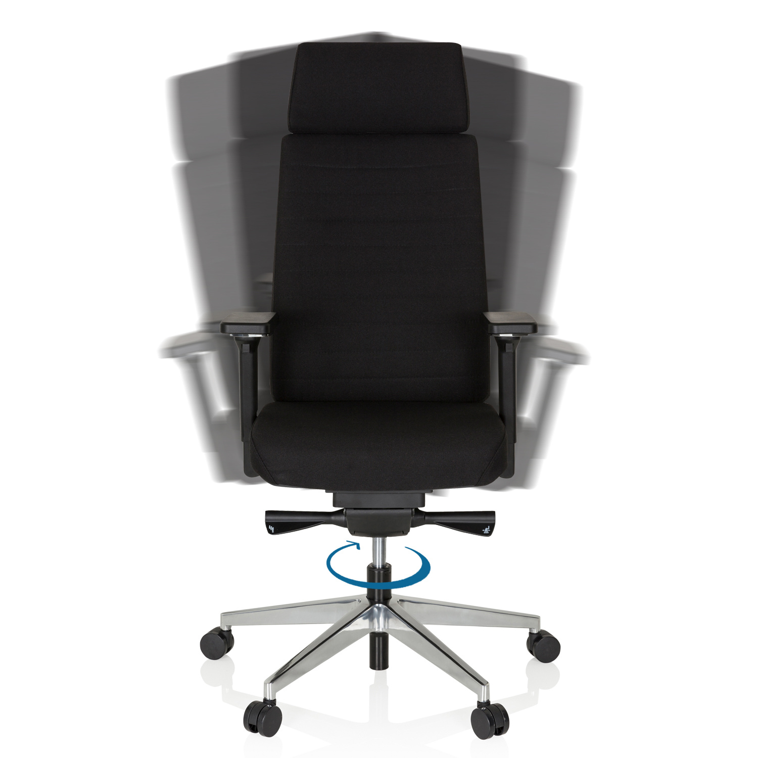 MOVE-TEC PRO 3D Office Chair Fabric Black