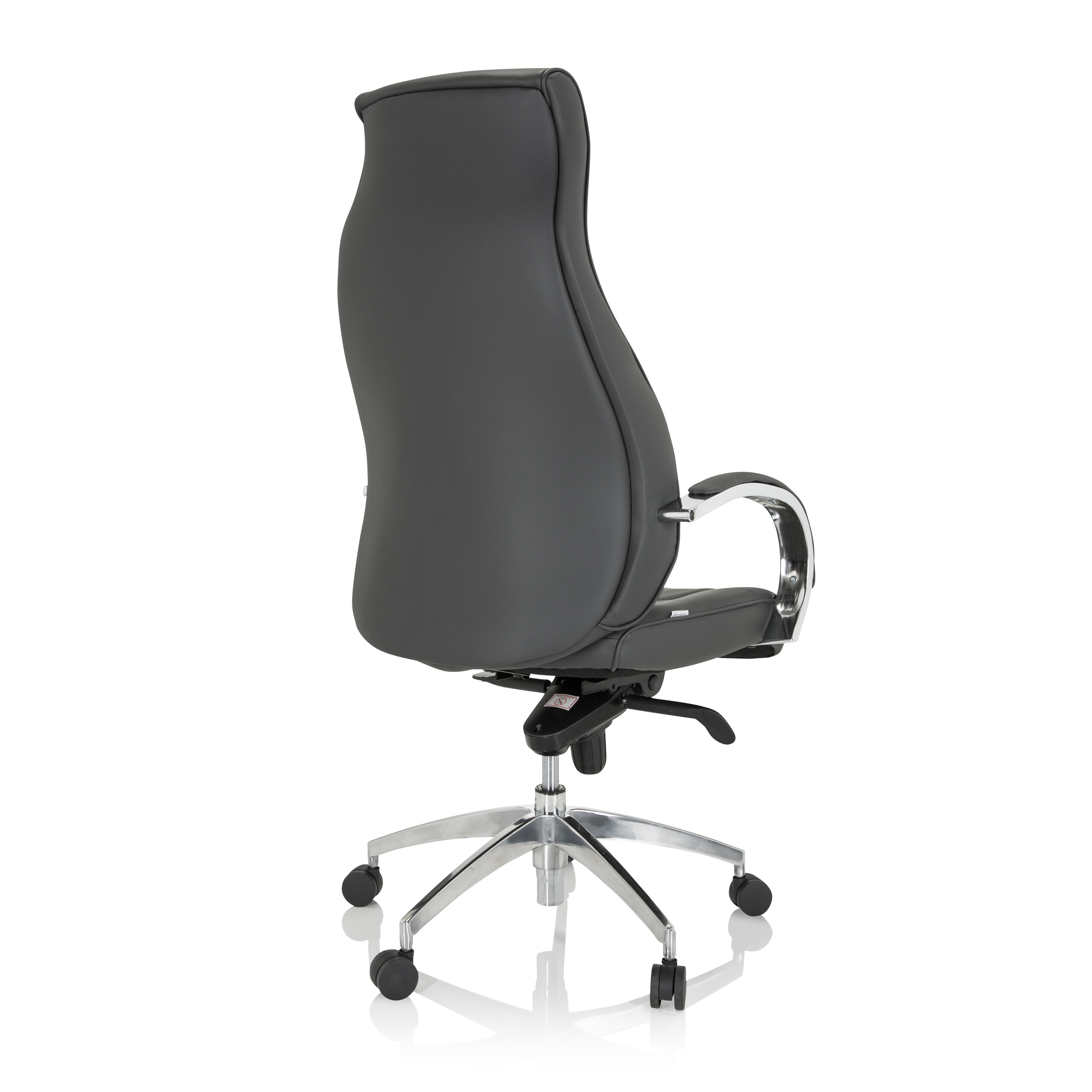 ELEGANCE I Office chair faux leather Grey
