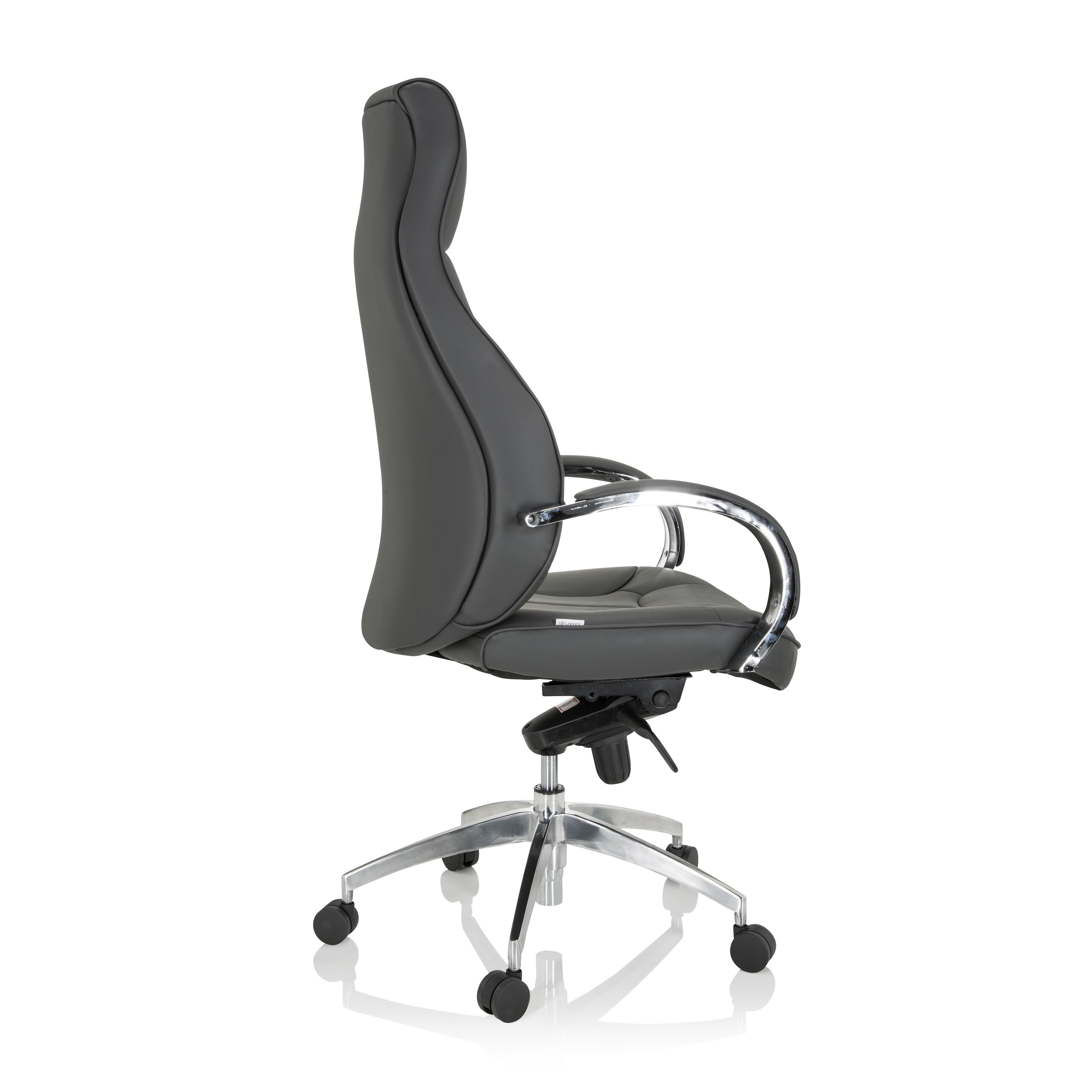 ELEGANCE I Office chair faux leather Grey