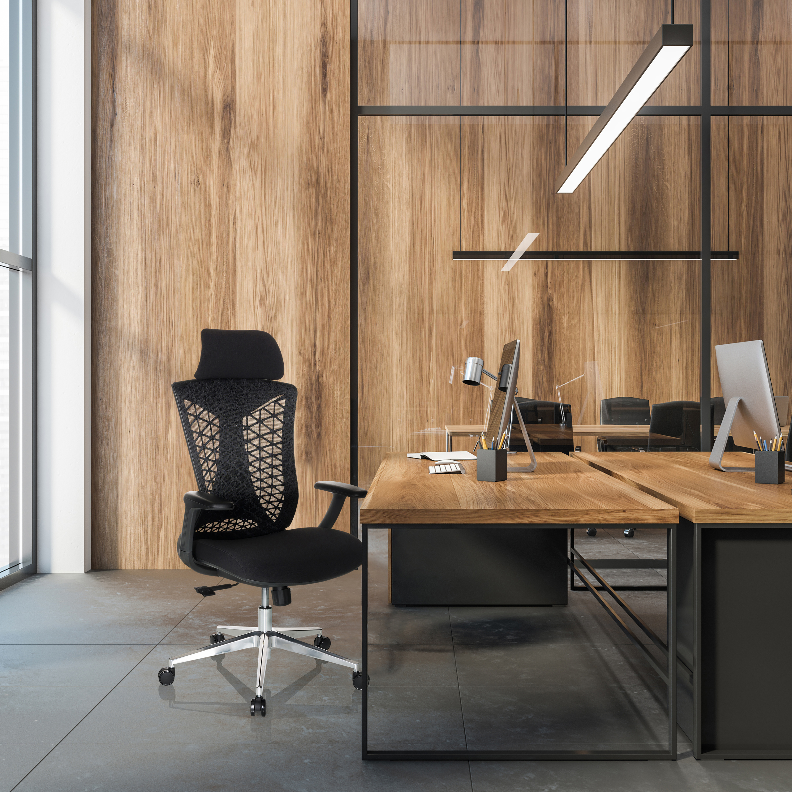 FALEO B Office chair Mesh Black