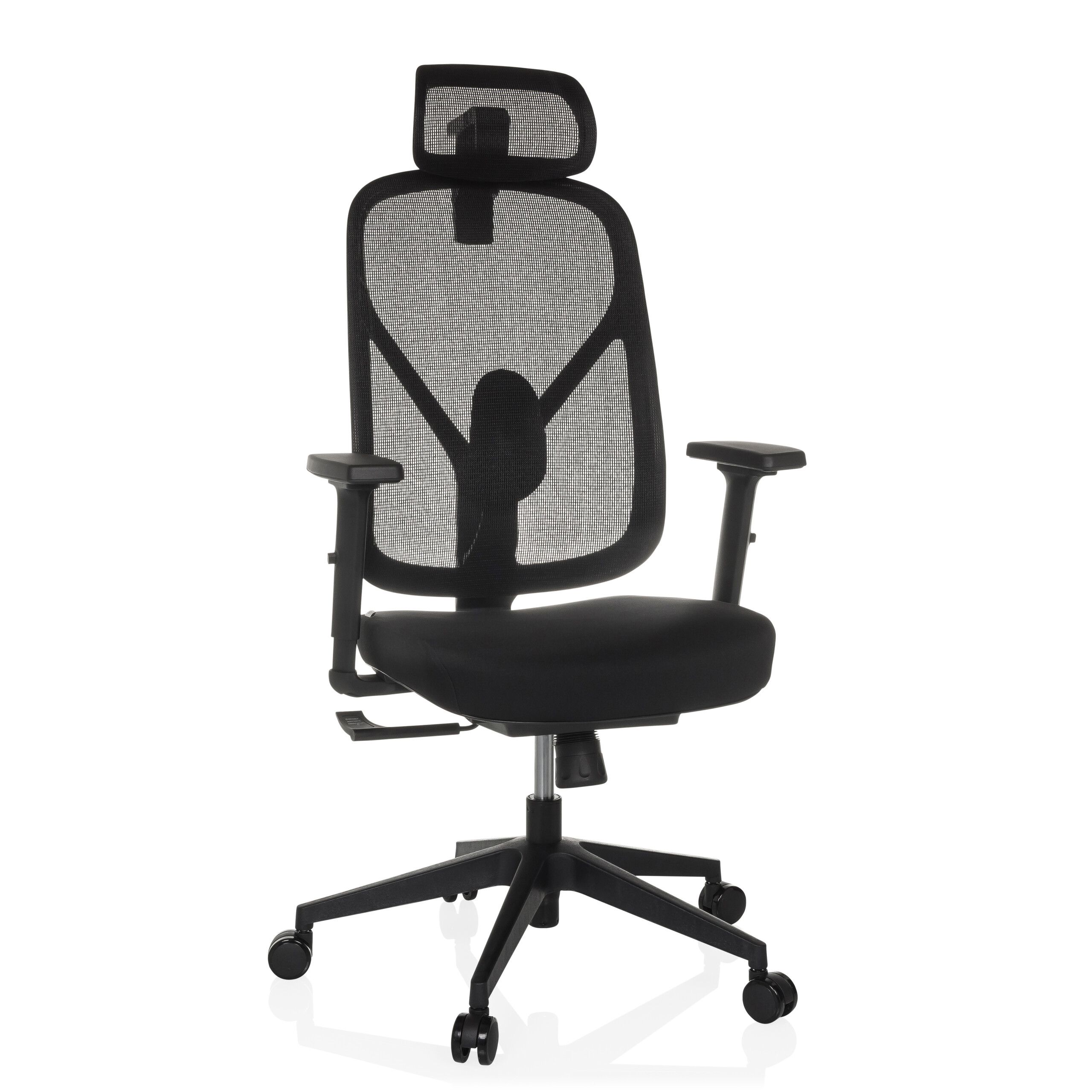 B?rostuhl / Drehstuhl RALOO ECO Sitz Stoff / R?cken Netzstoff schwarz hjh OFFICE