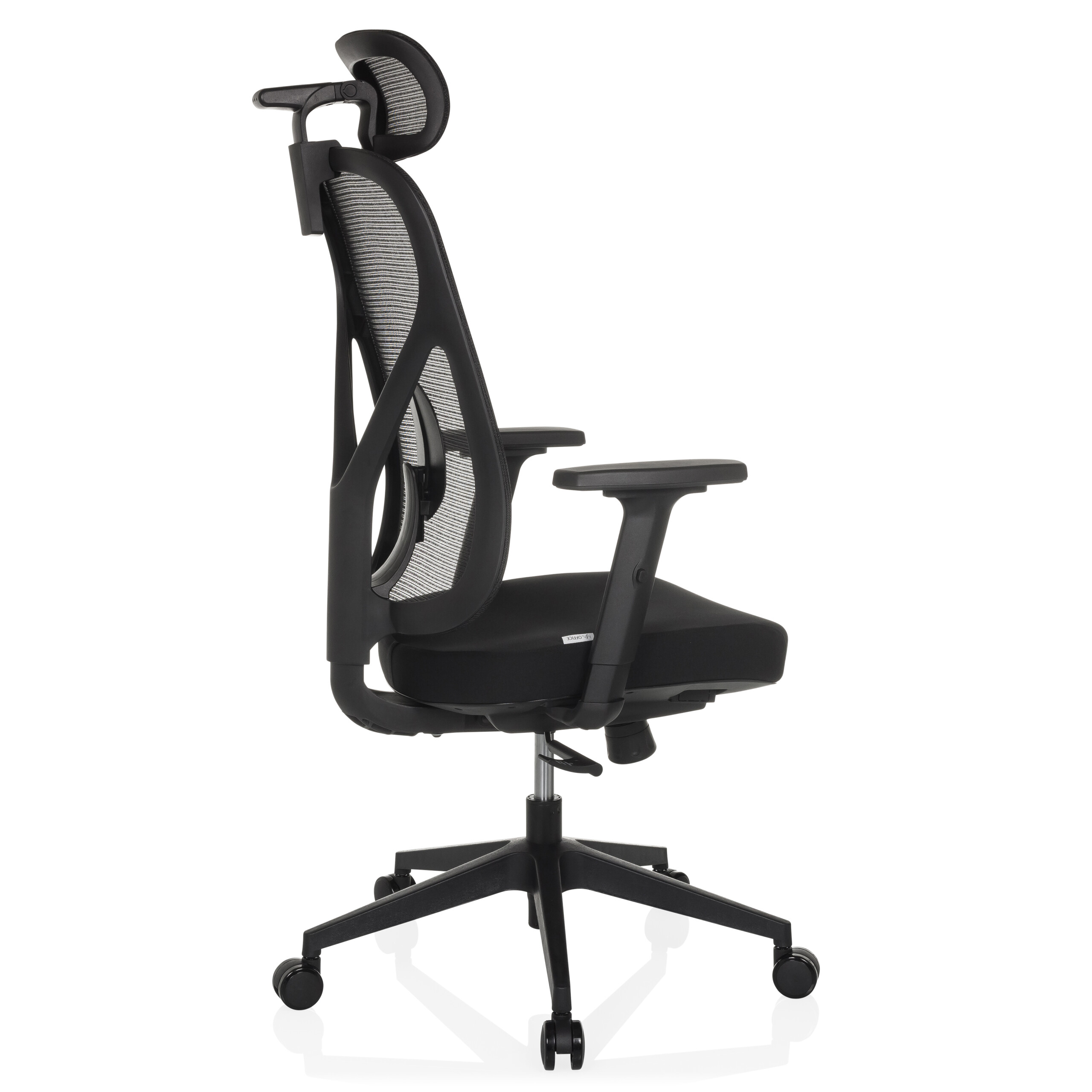 B?rostuhl / Drehstuhl RALOO ECO Sitz Stoff / R?cken Netzstoff schwarz hjh OFFICE
