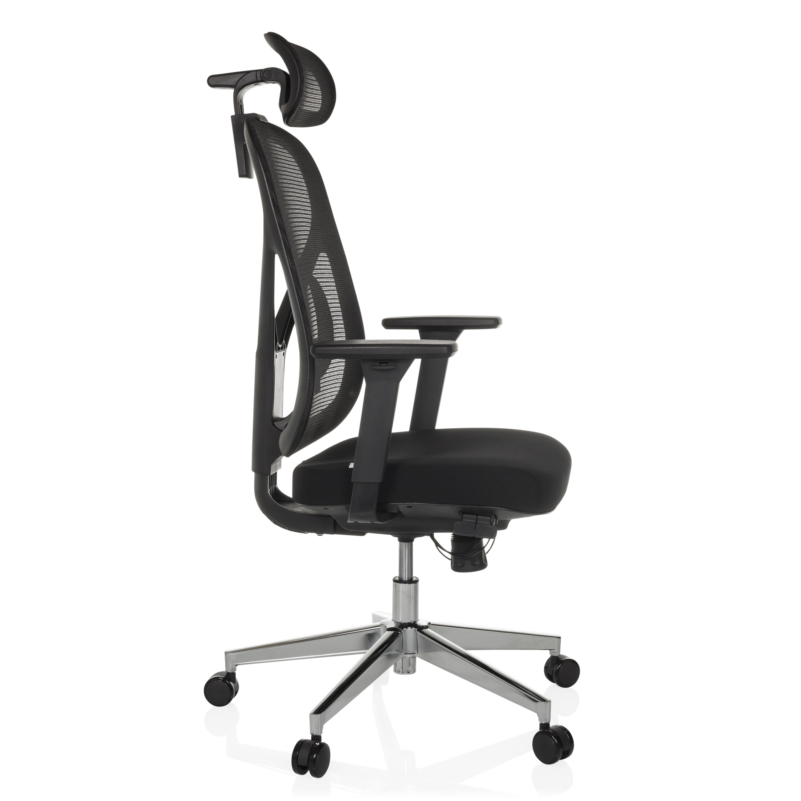 Office chair / Swivel chair RALOO PRO Seat fabric / Back mesh black hjh OFFICE