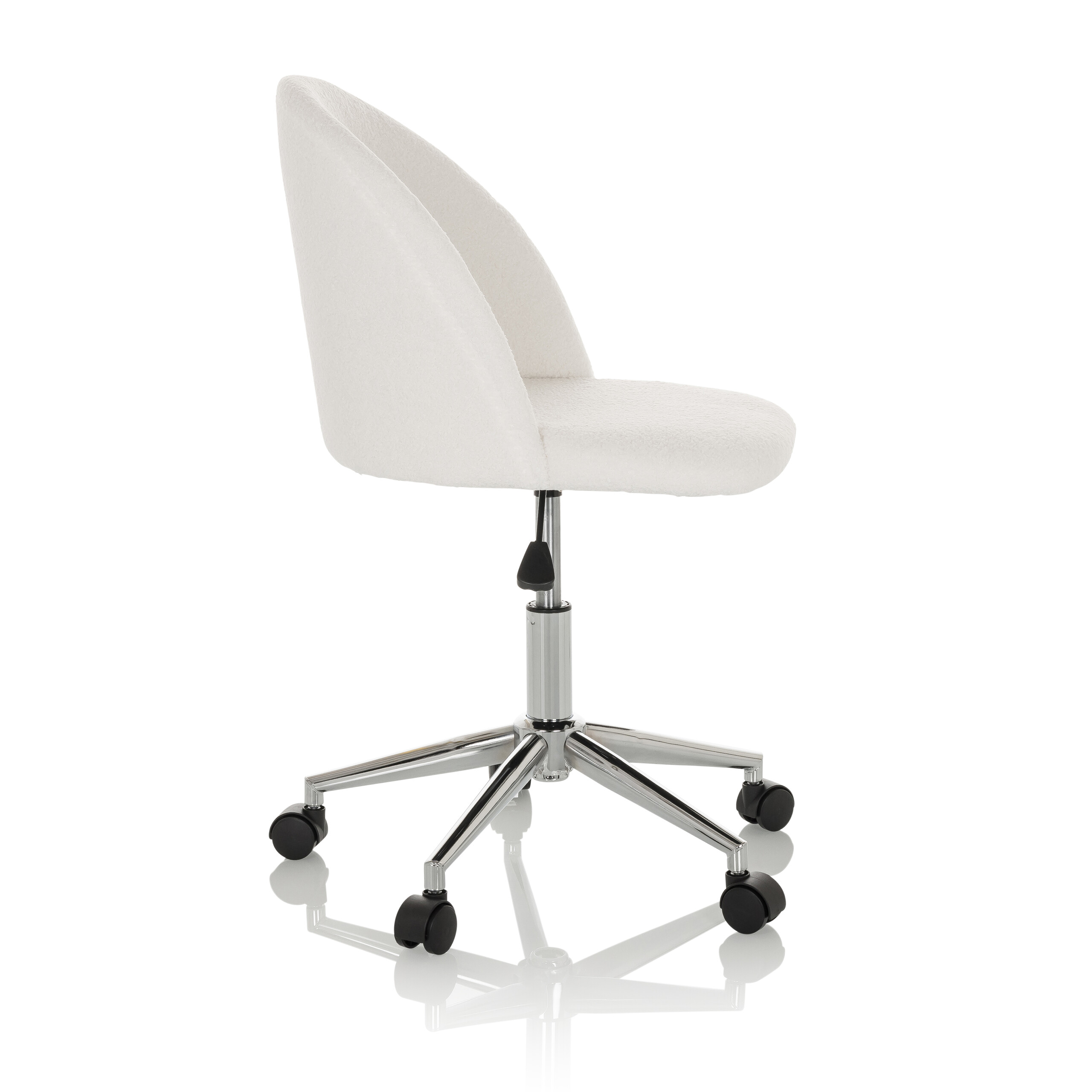 SOLAO TED Office chair Bouclé White