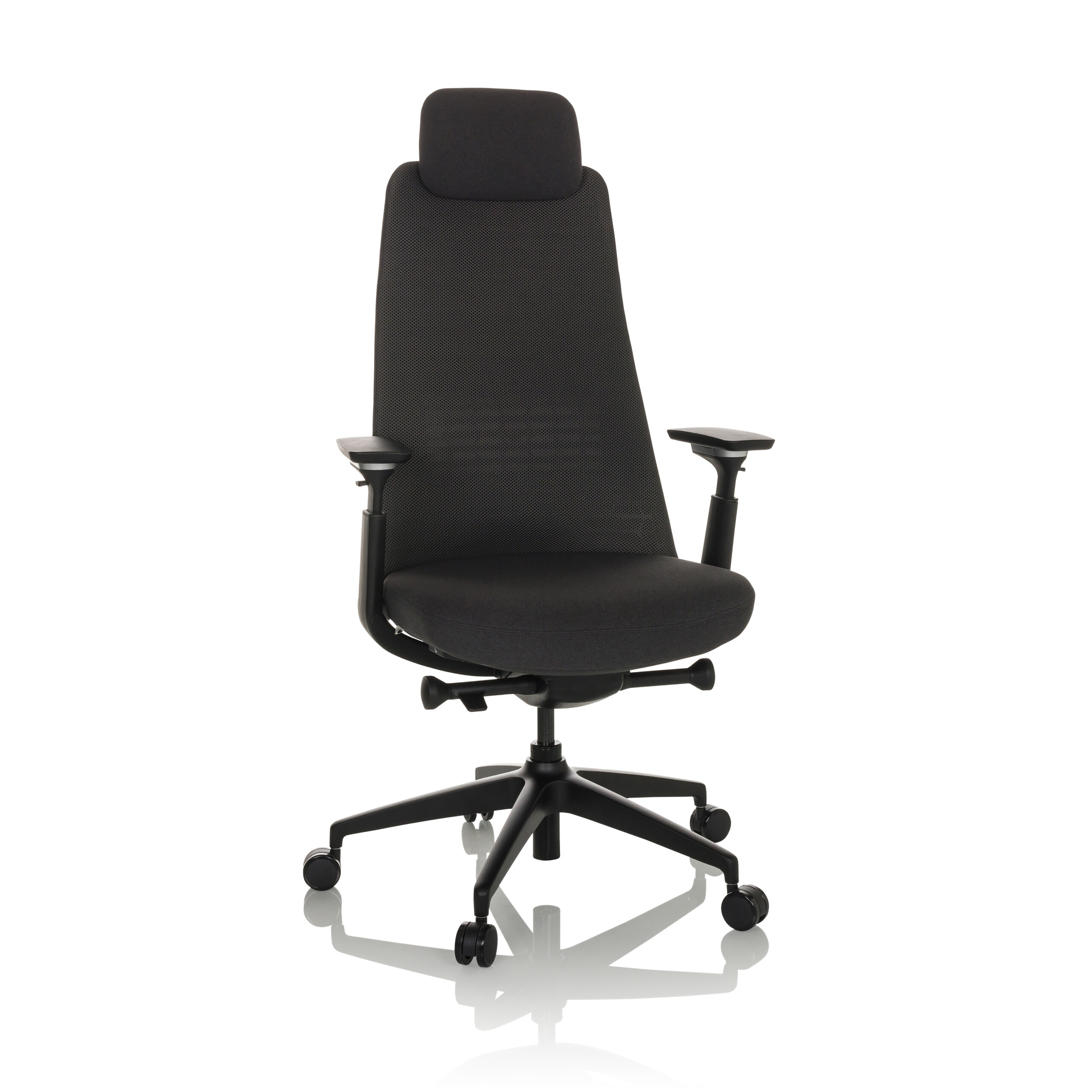 YUCANO Bürostuhl Stoff Schwarz