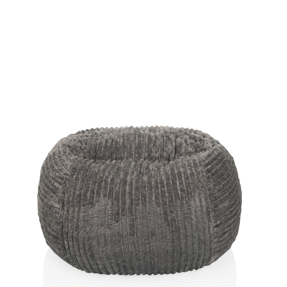 Sitzolo R Sitzsack Cord Stoff Grau