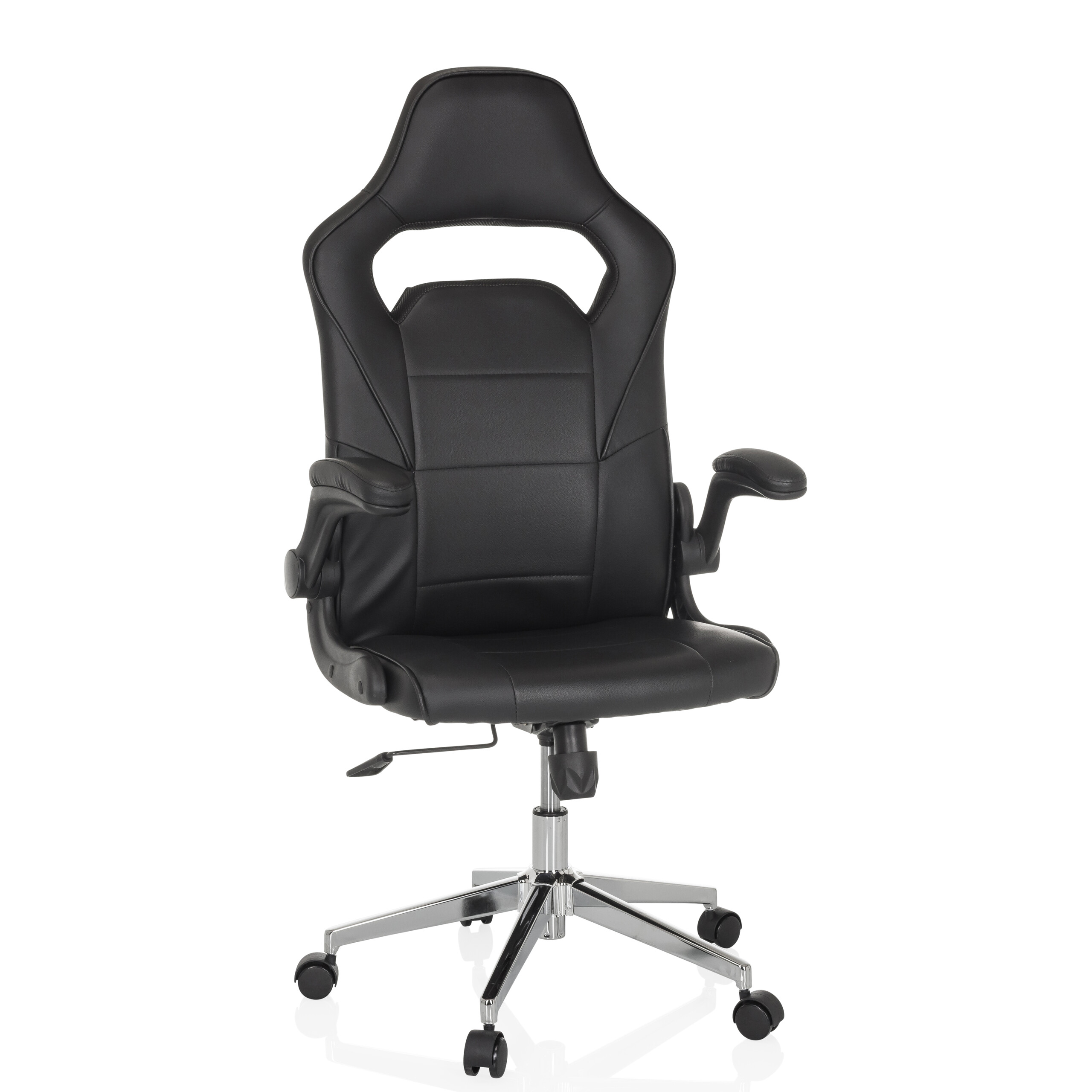 GAME SPORT PRO Office Chair Faux Leather Black