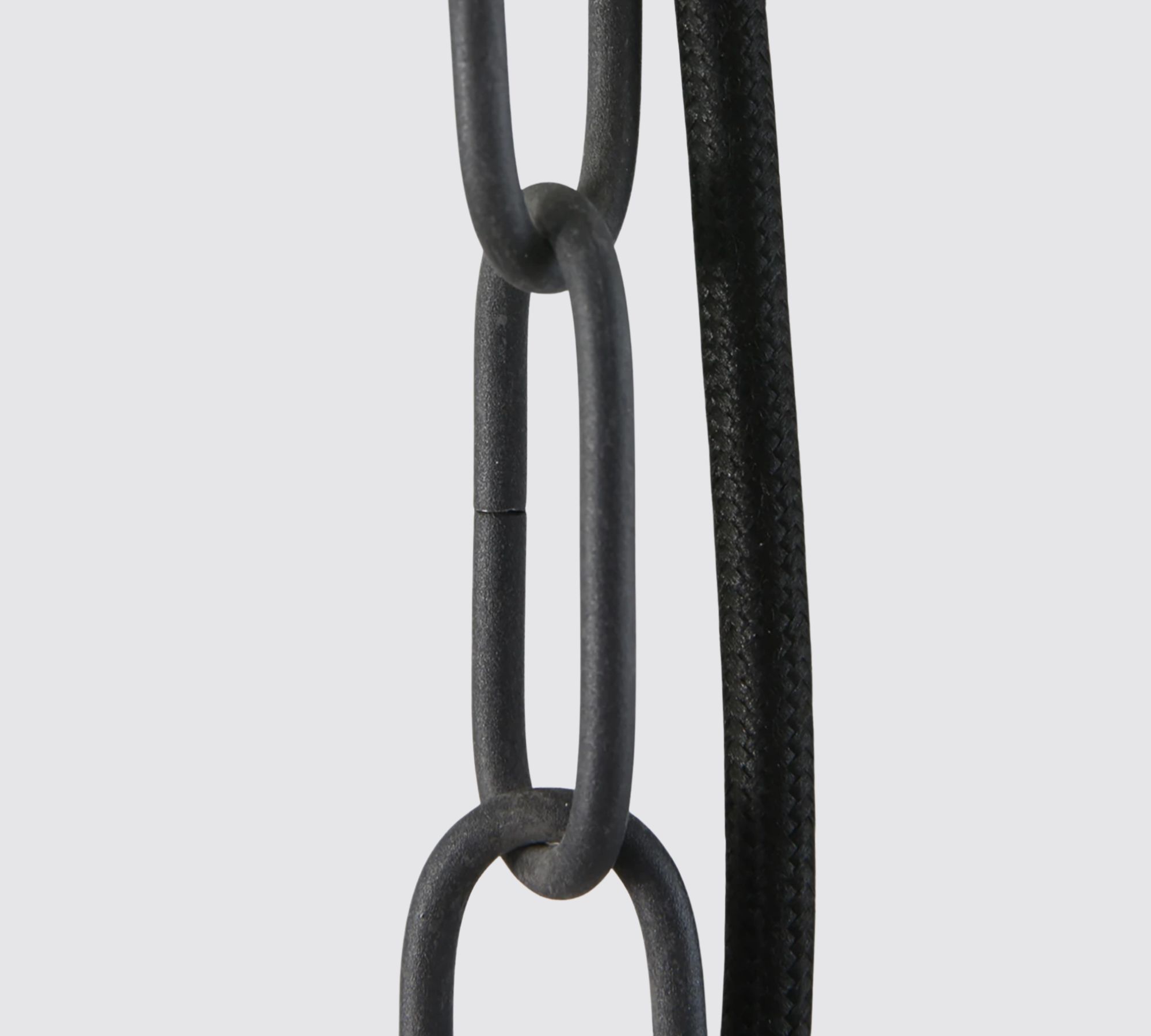 Industrial-Style Pendelleuchte Schwarz 