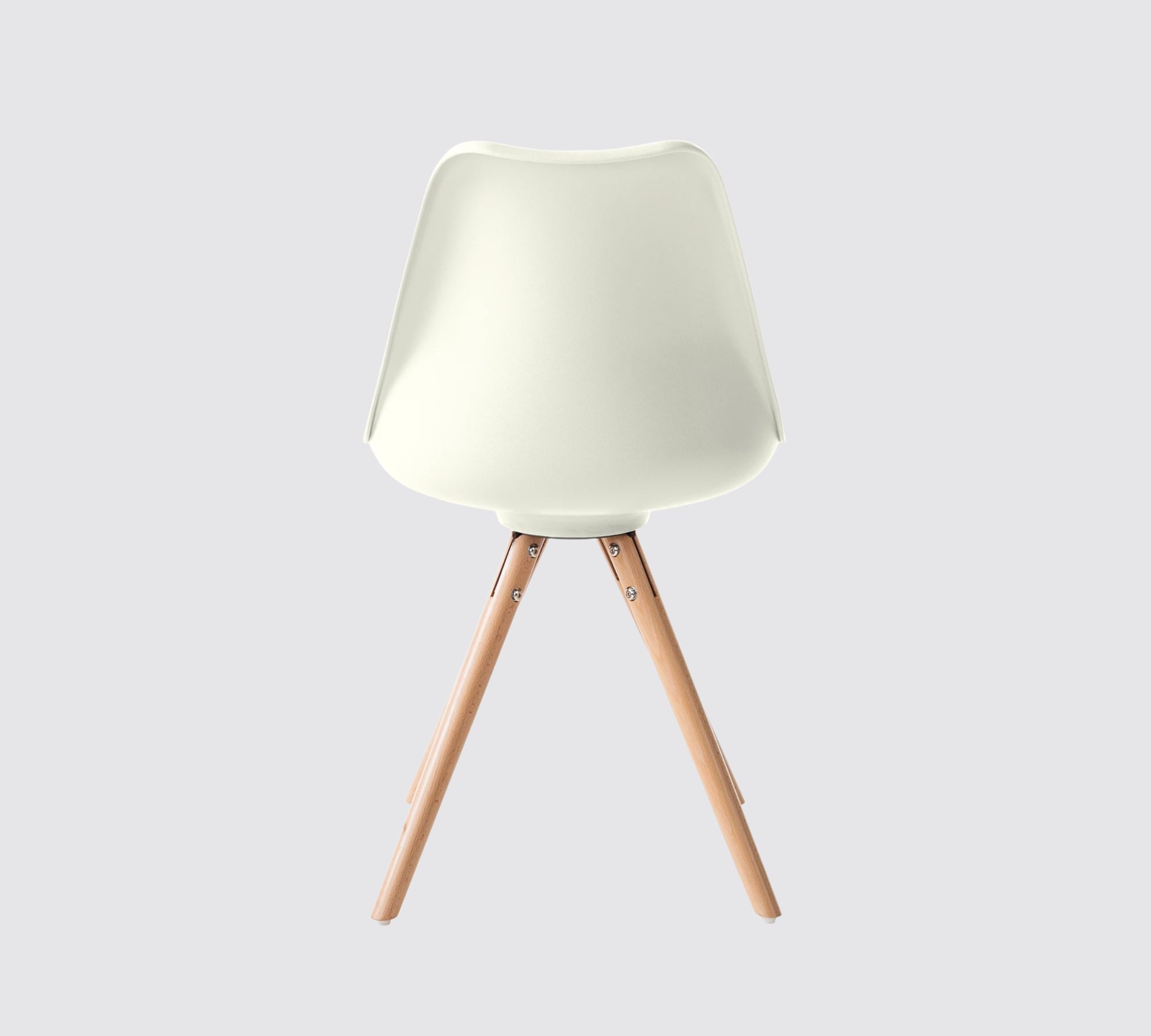 2x Dining chair White