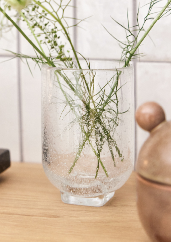 Kuki Hurricane Mug Glass Transparent