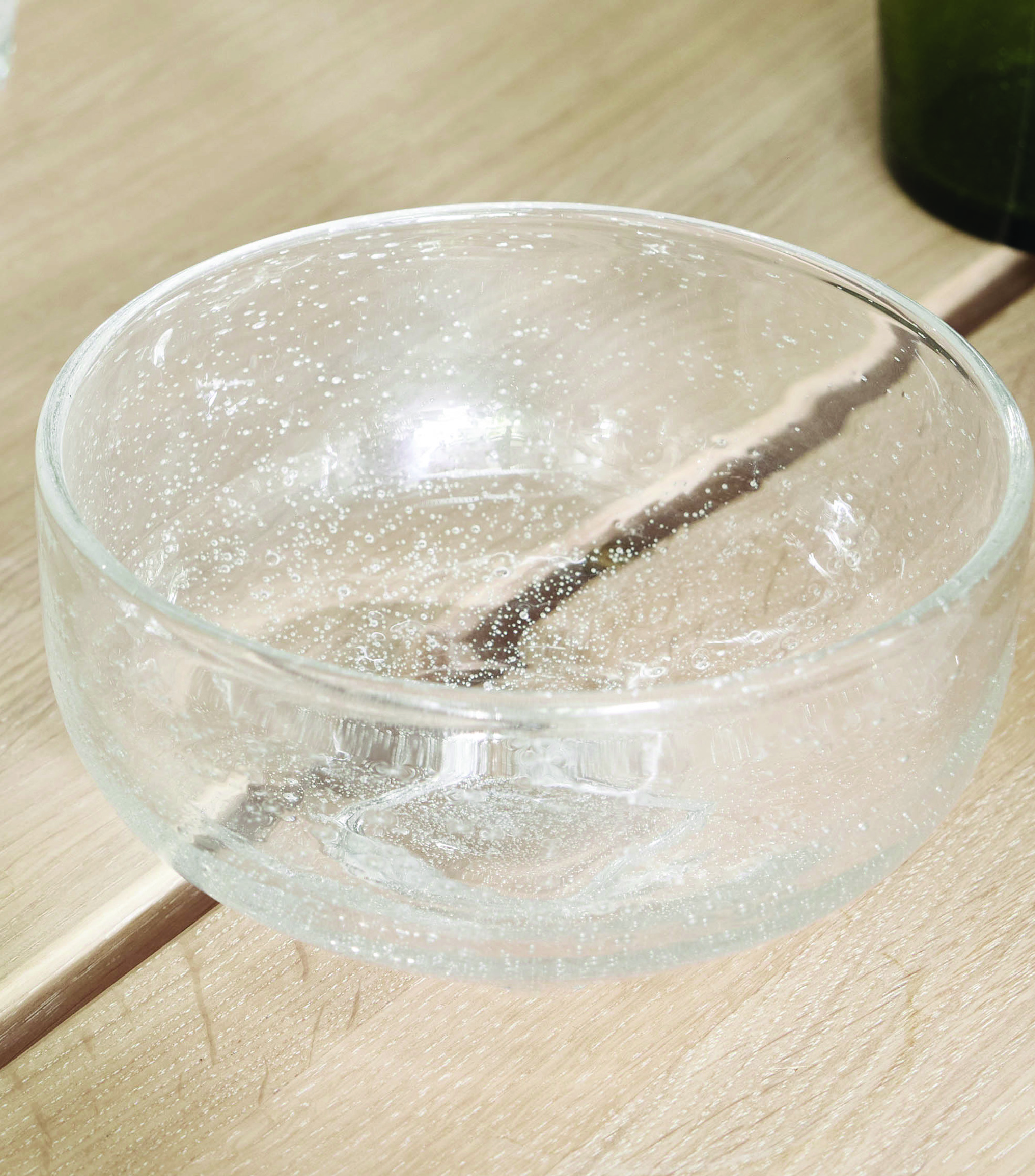 Kuki bowl glass transparent small