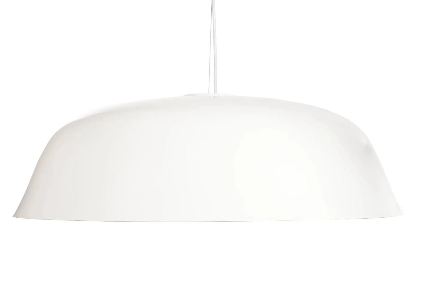Cloche Three Pendant Lamp White Ø82cm