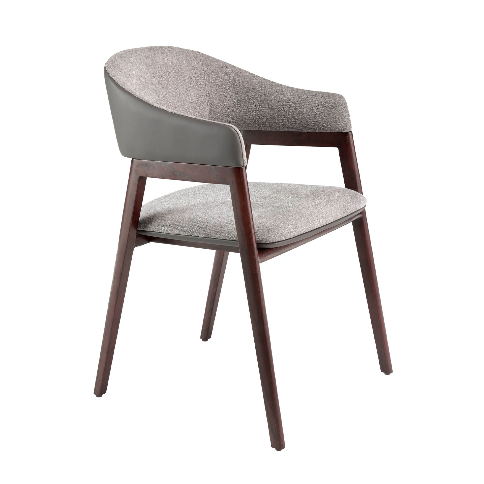 Armchair Faux Leather Grey