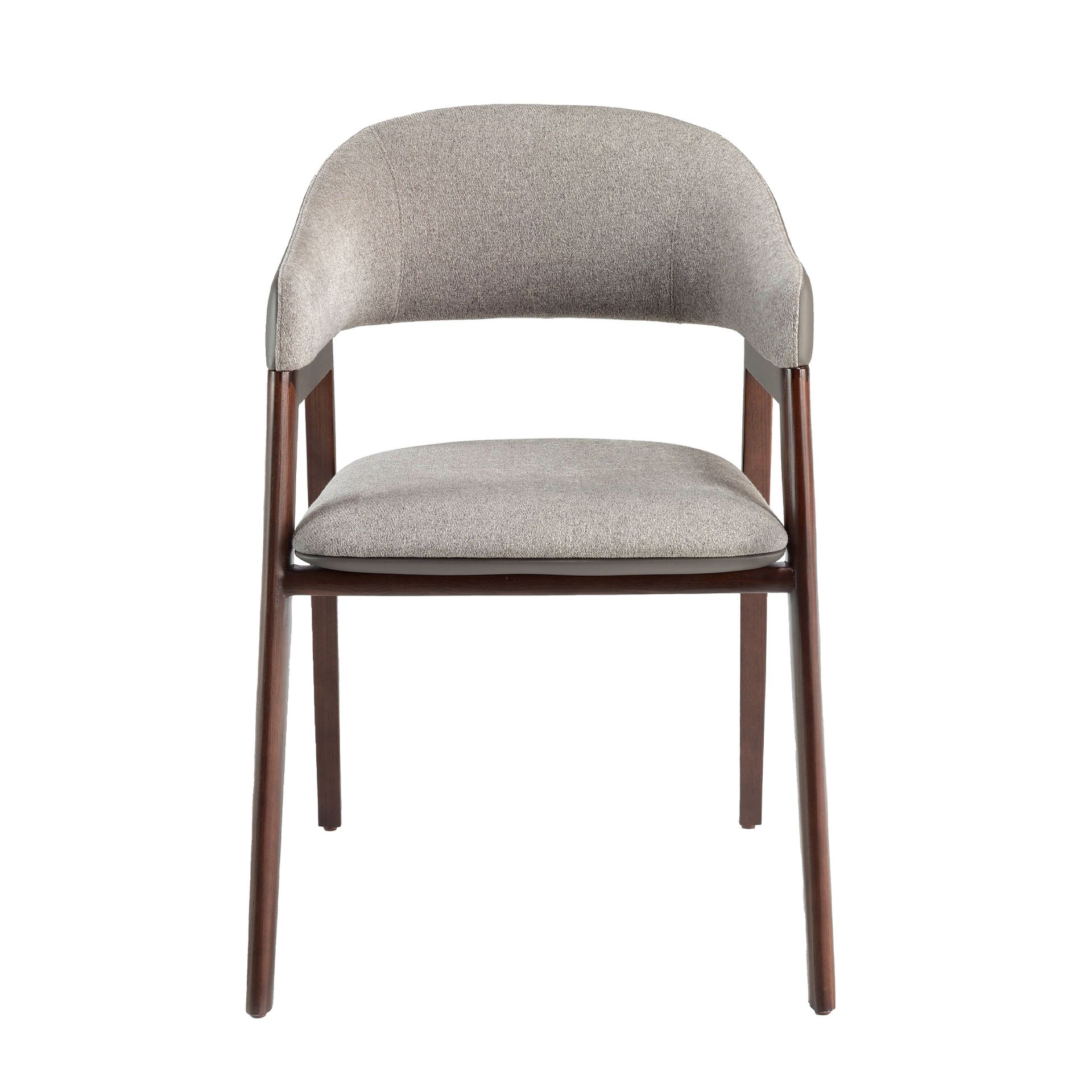 Armchair Faux Leather Grey