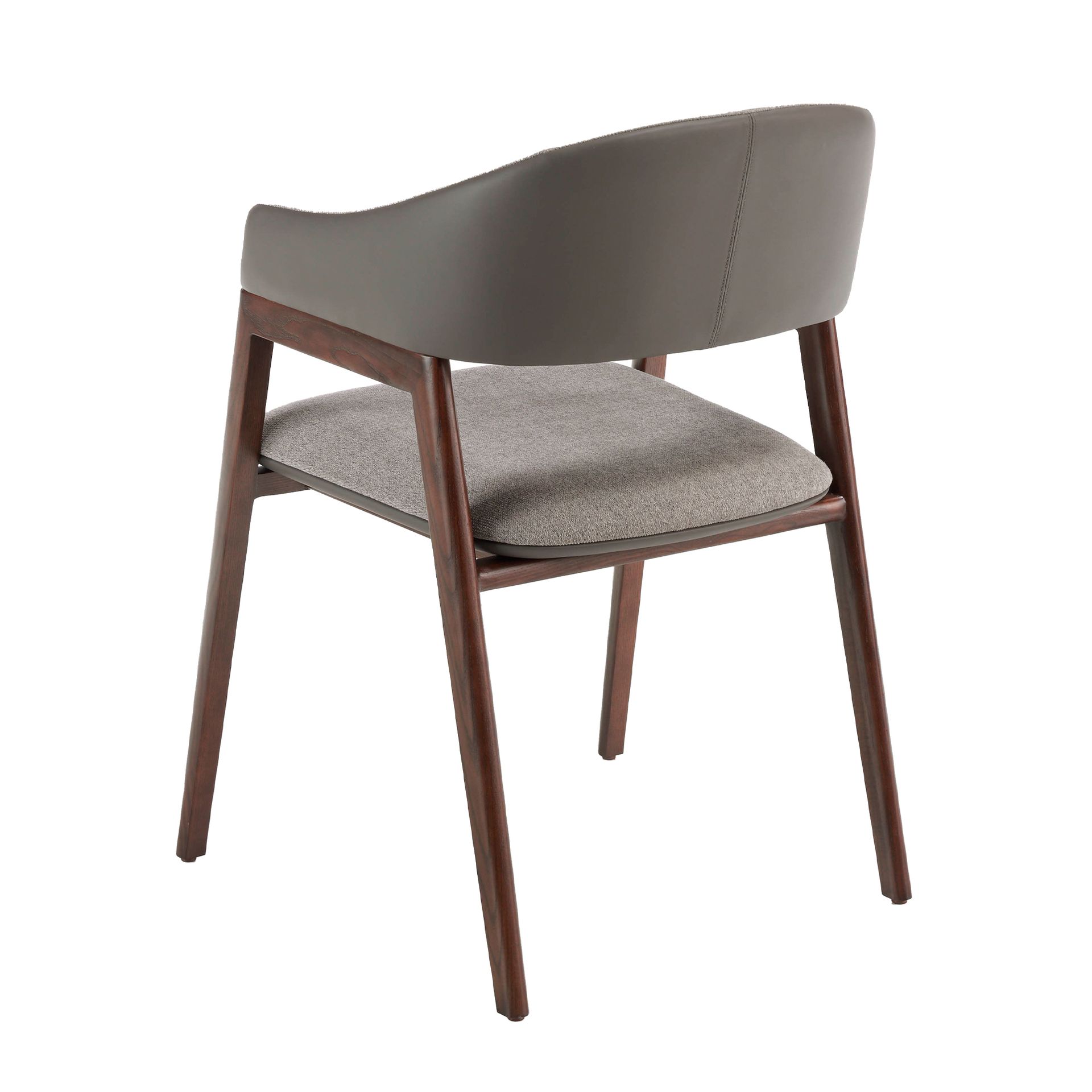 Armchair Faux Leather Grey