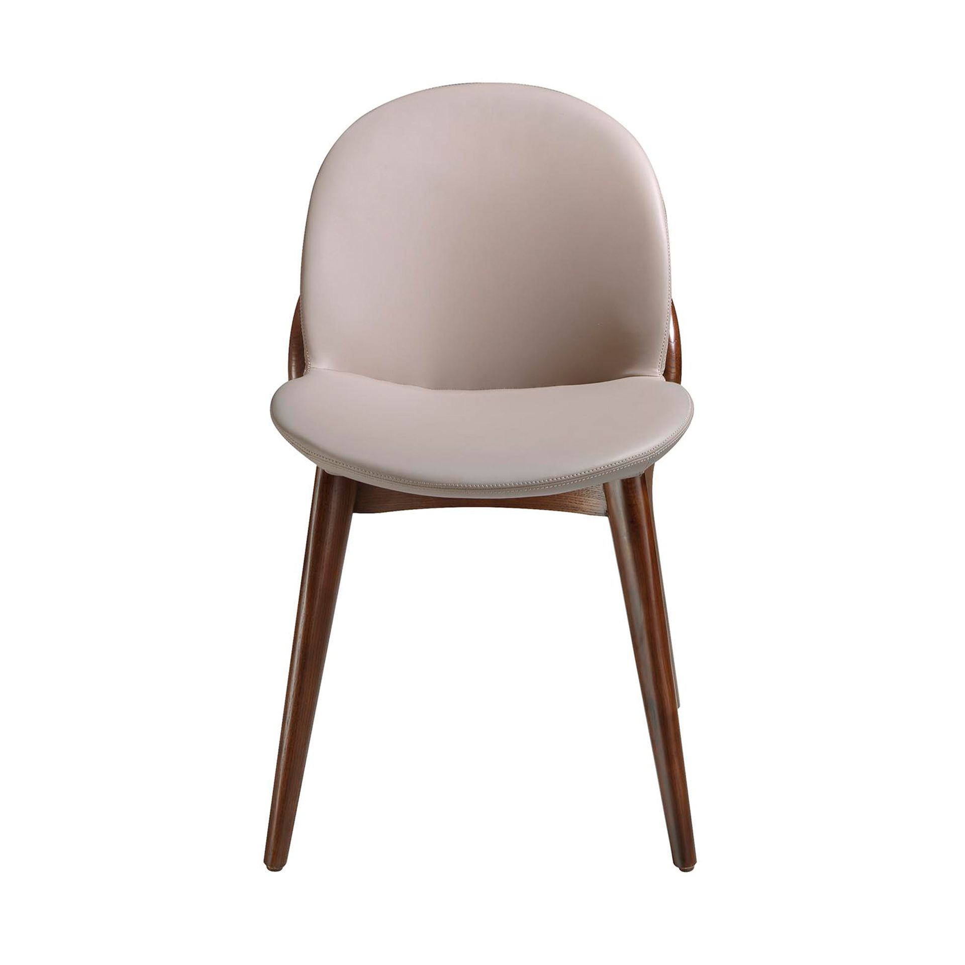Armchair faux leather grey