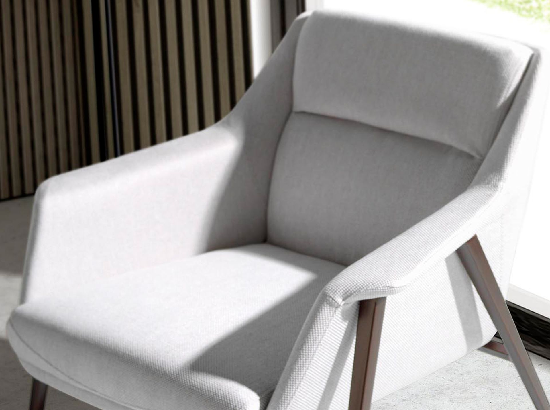 Armchair Textile White