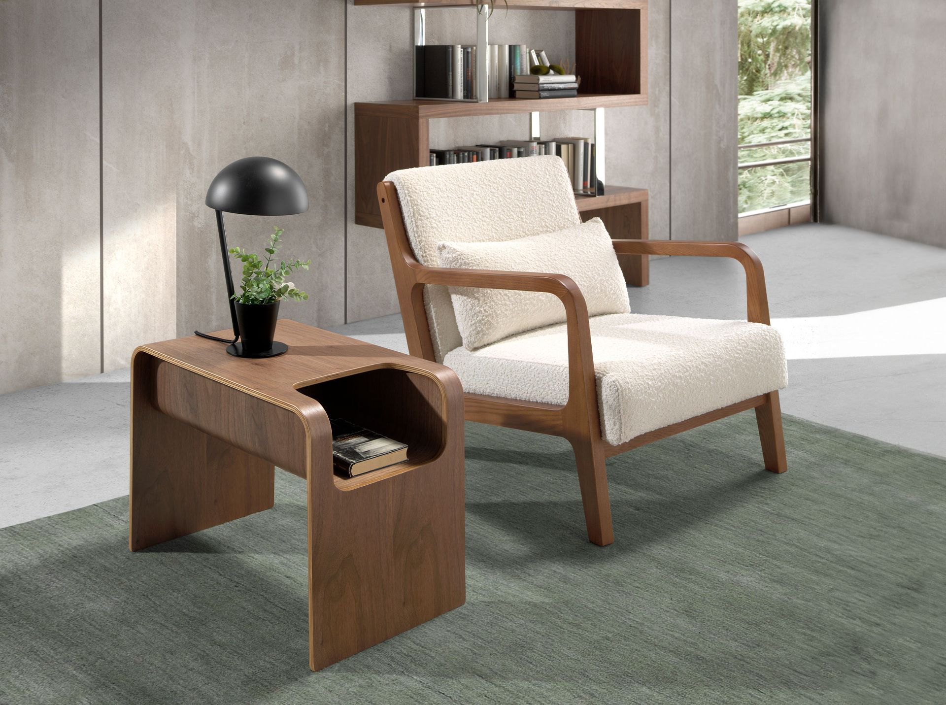 Armchair Textile White