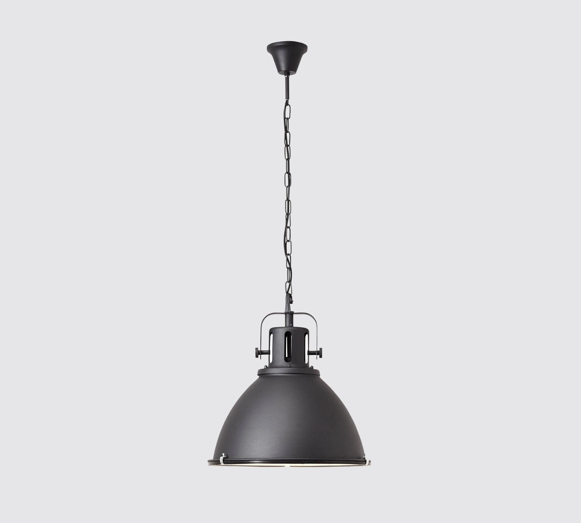 Industrial-Style Pendelleuchte Schwarz