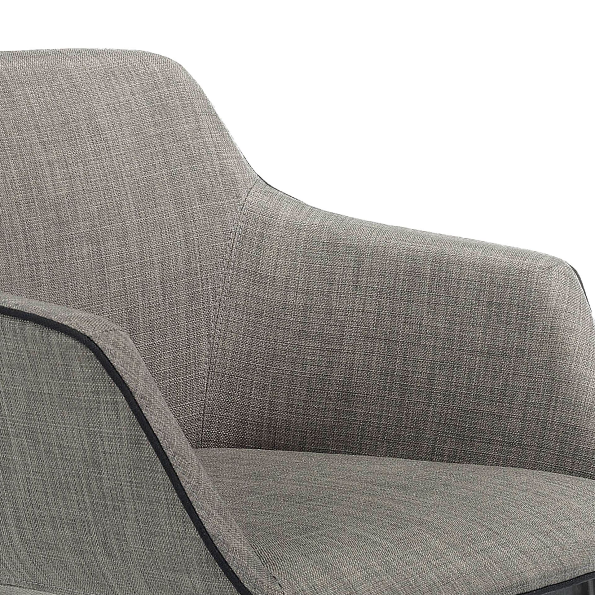 Bar stool
Textile
Gray