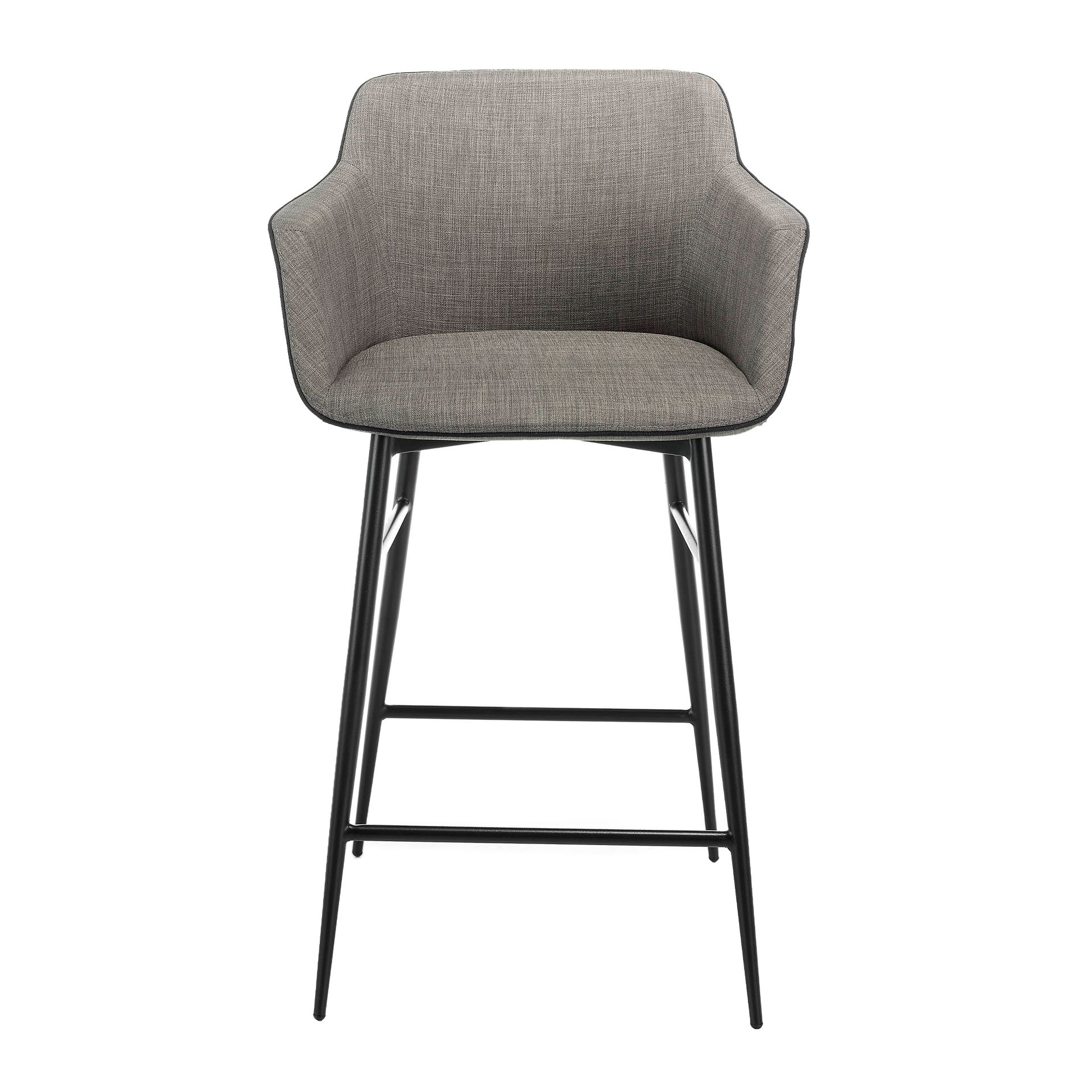 Bar stool
Textile
Gray