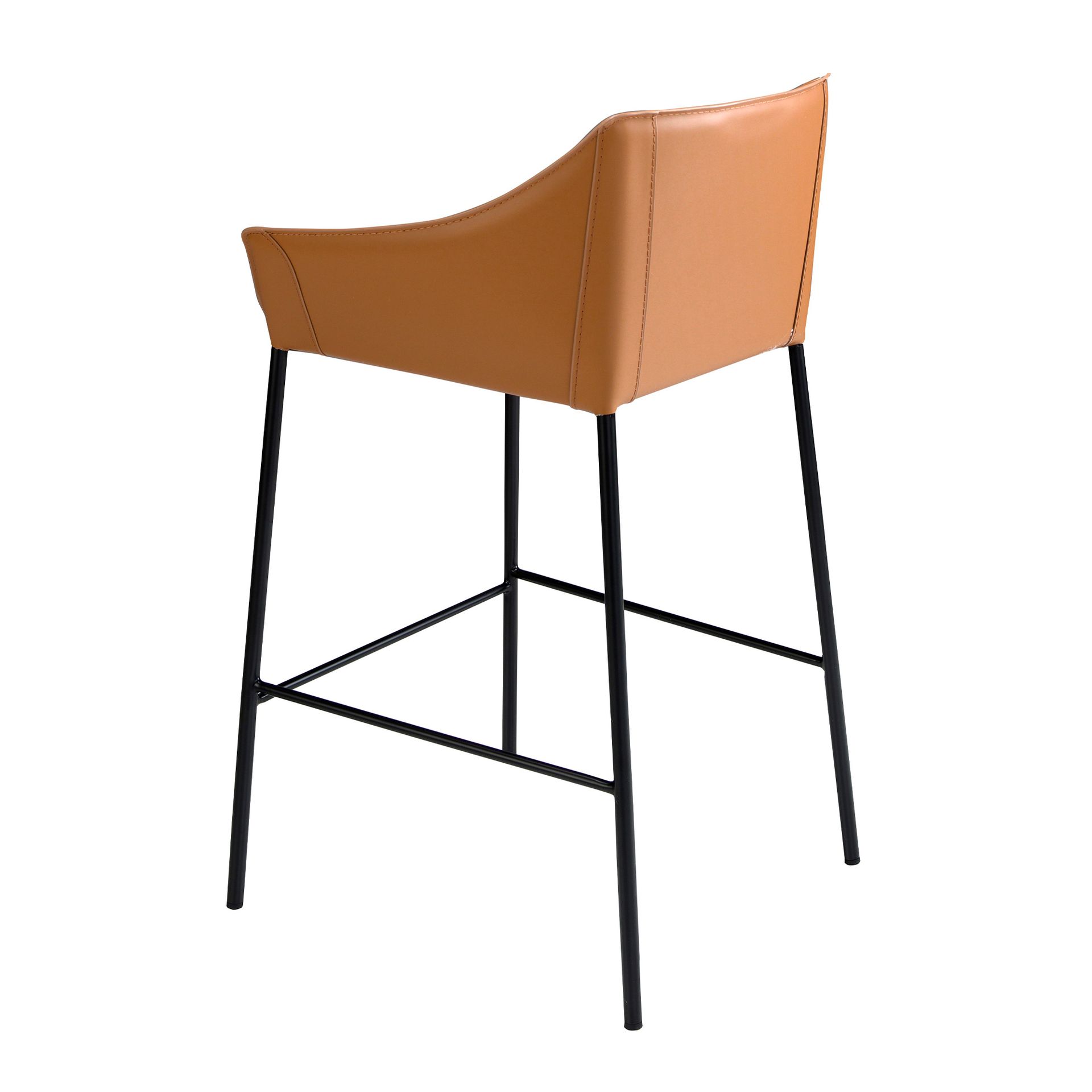 Bar stoolArtificial leatherBrown