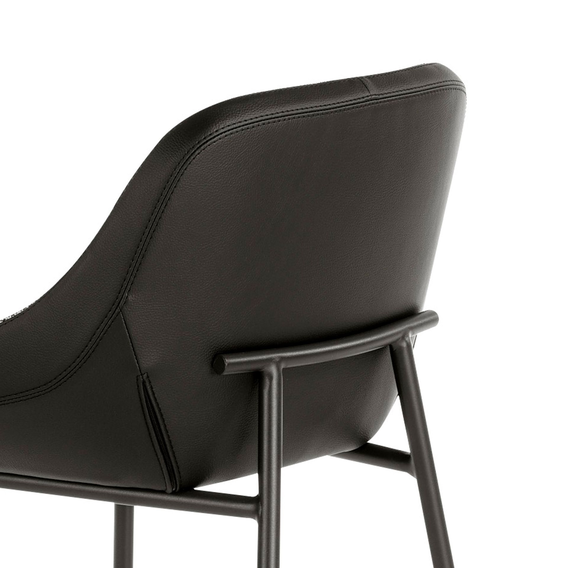 Bar stool
Faux leather
Textile
Grey