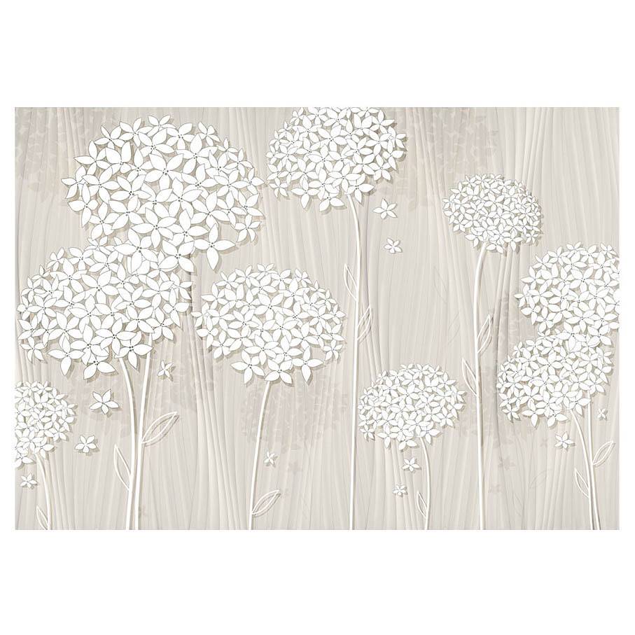 Wallpaper Creamy Daintiness Premium Non-woven Beige