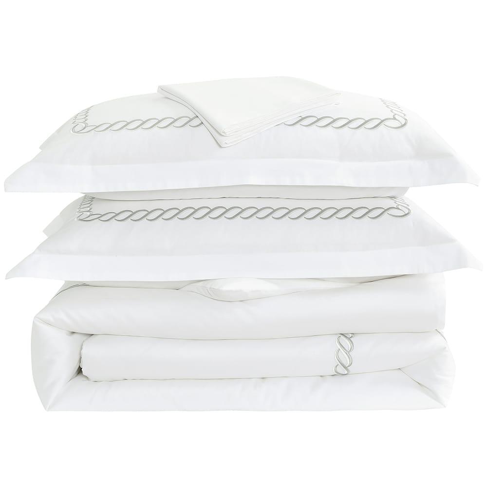 Bed linen set 6-Piece Cotton White 140x200cm