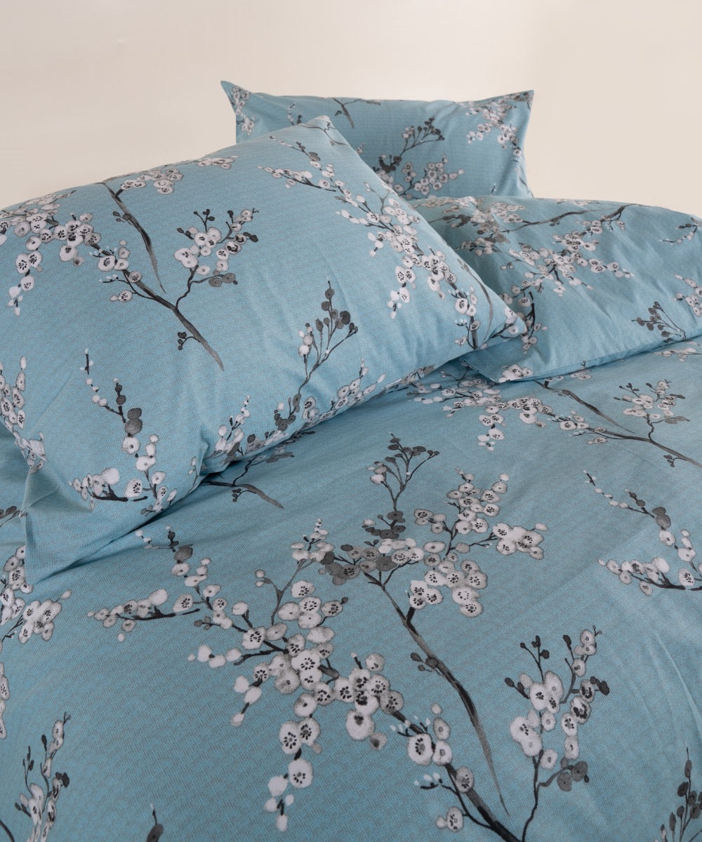 Bed linen set 3-piece 100% Cotton Ranforce 220x240cm