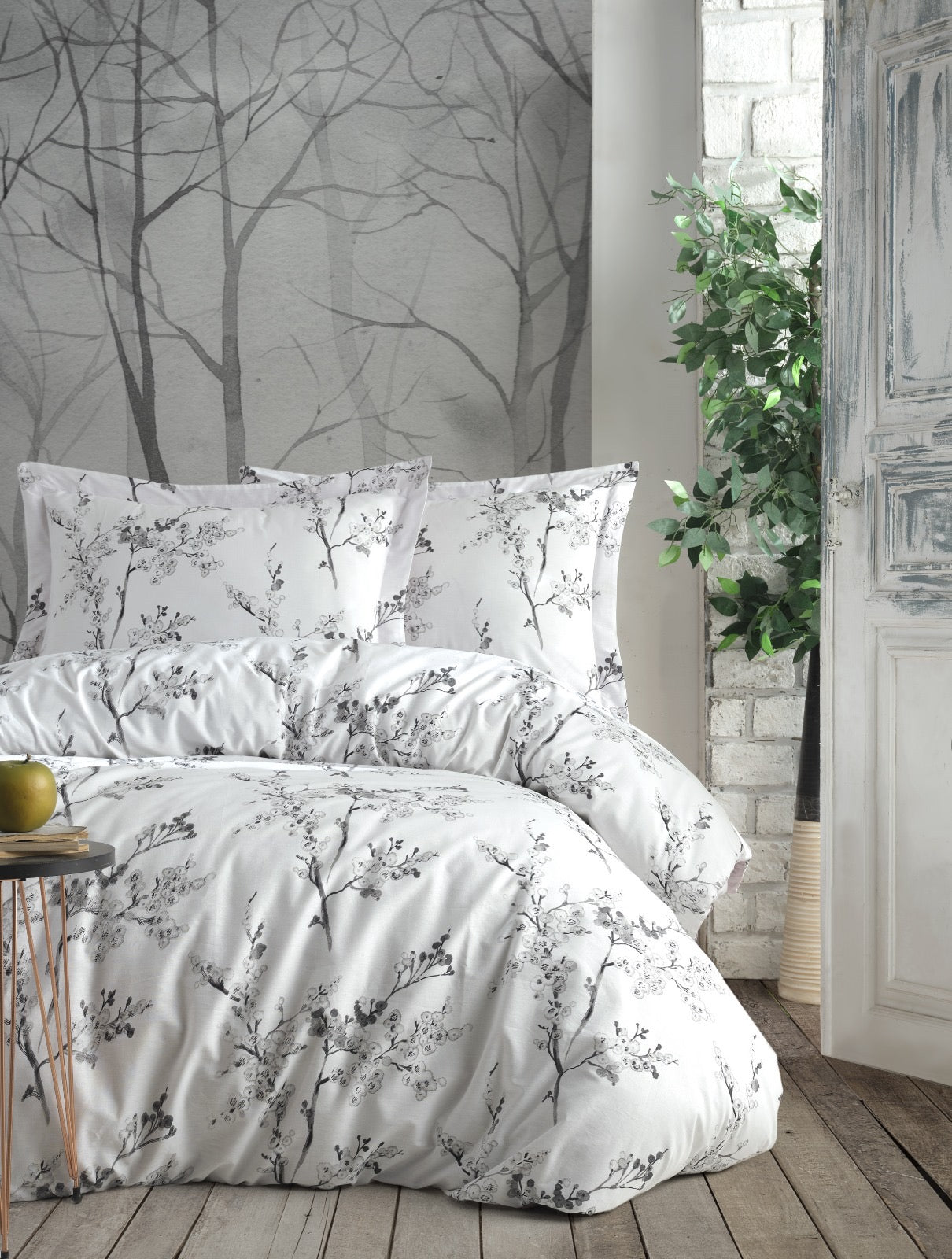 Bedding set 6-piece. 100% Premium-Cotton 140x200cm
