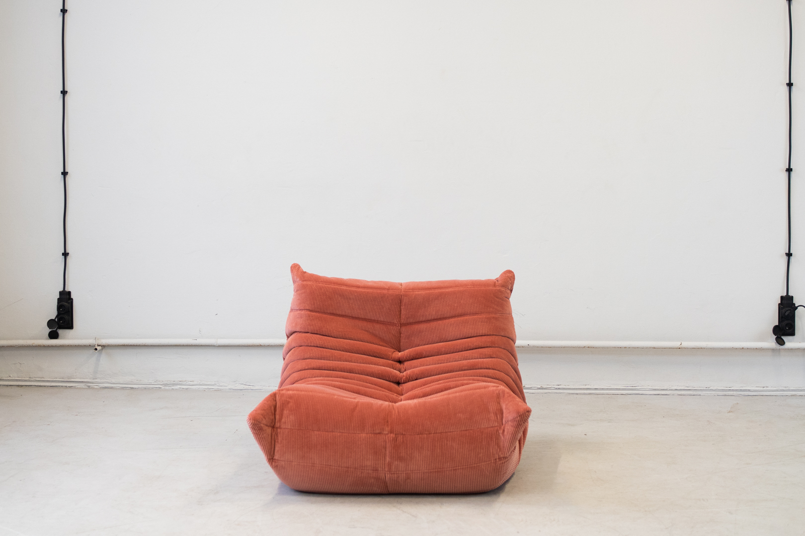 Togo Armchair Cord Coral