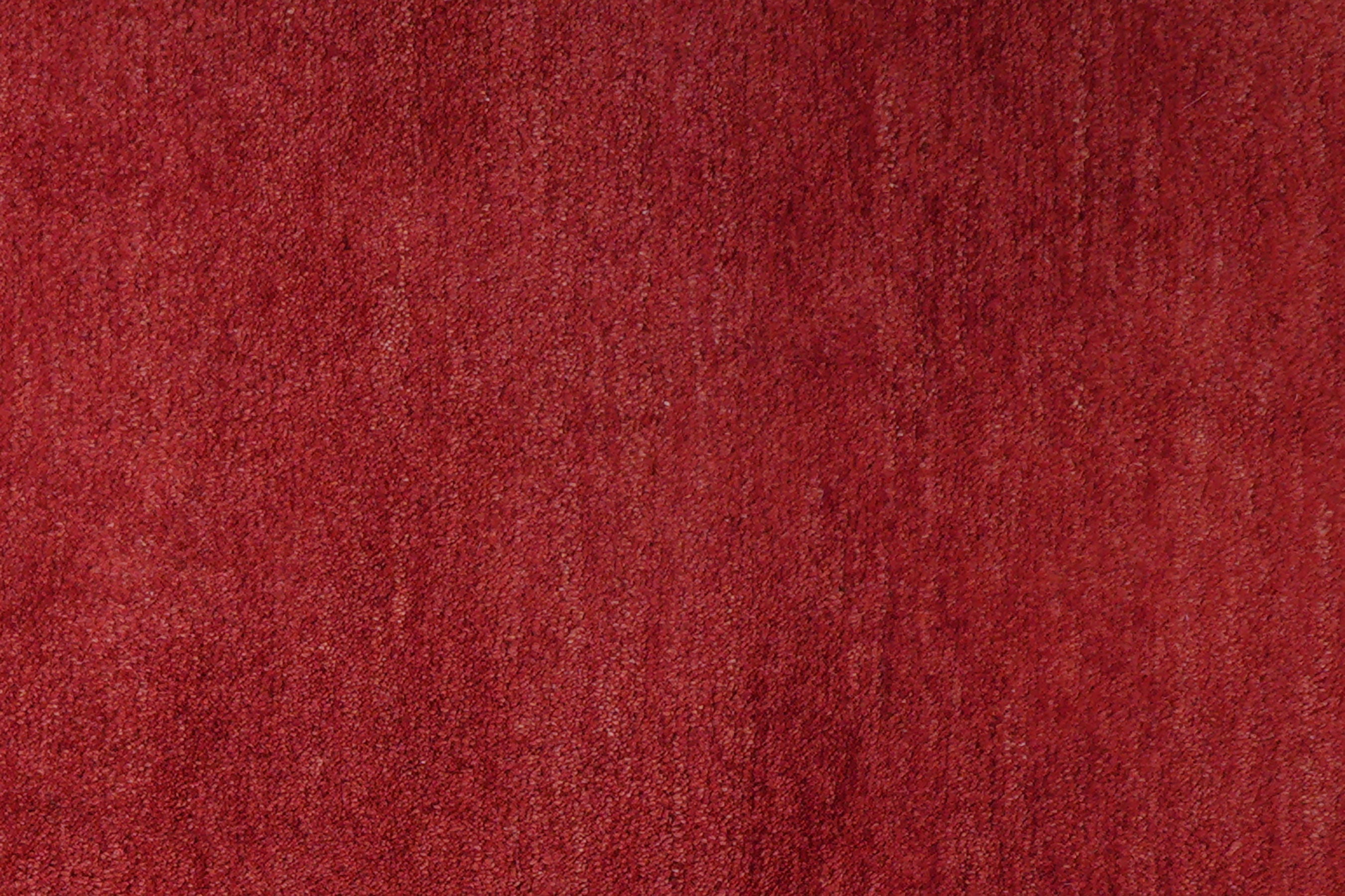 Gabbeh Teppich Wolle Rot