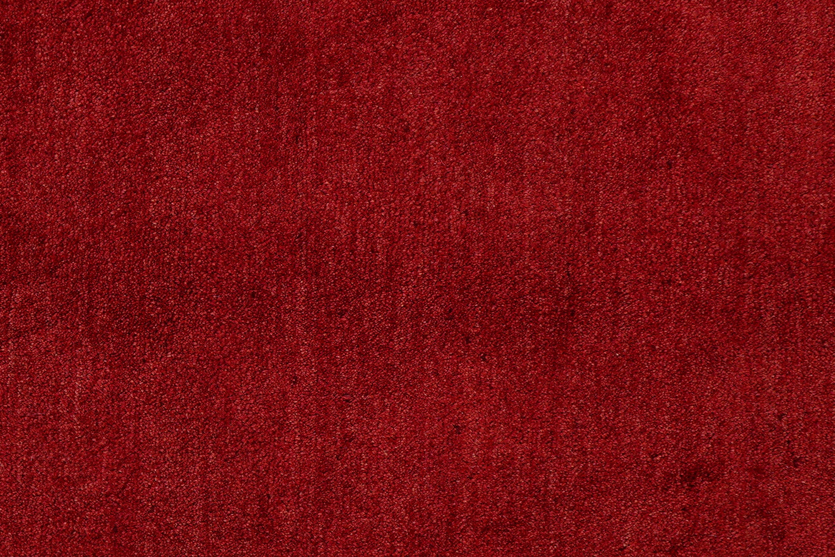 Gabbeh Teppich Wolle Rot