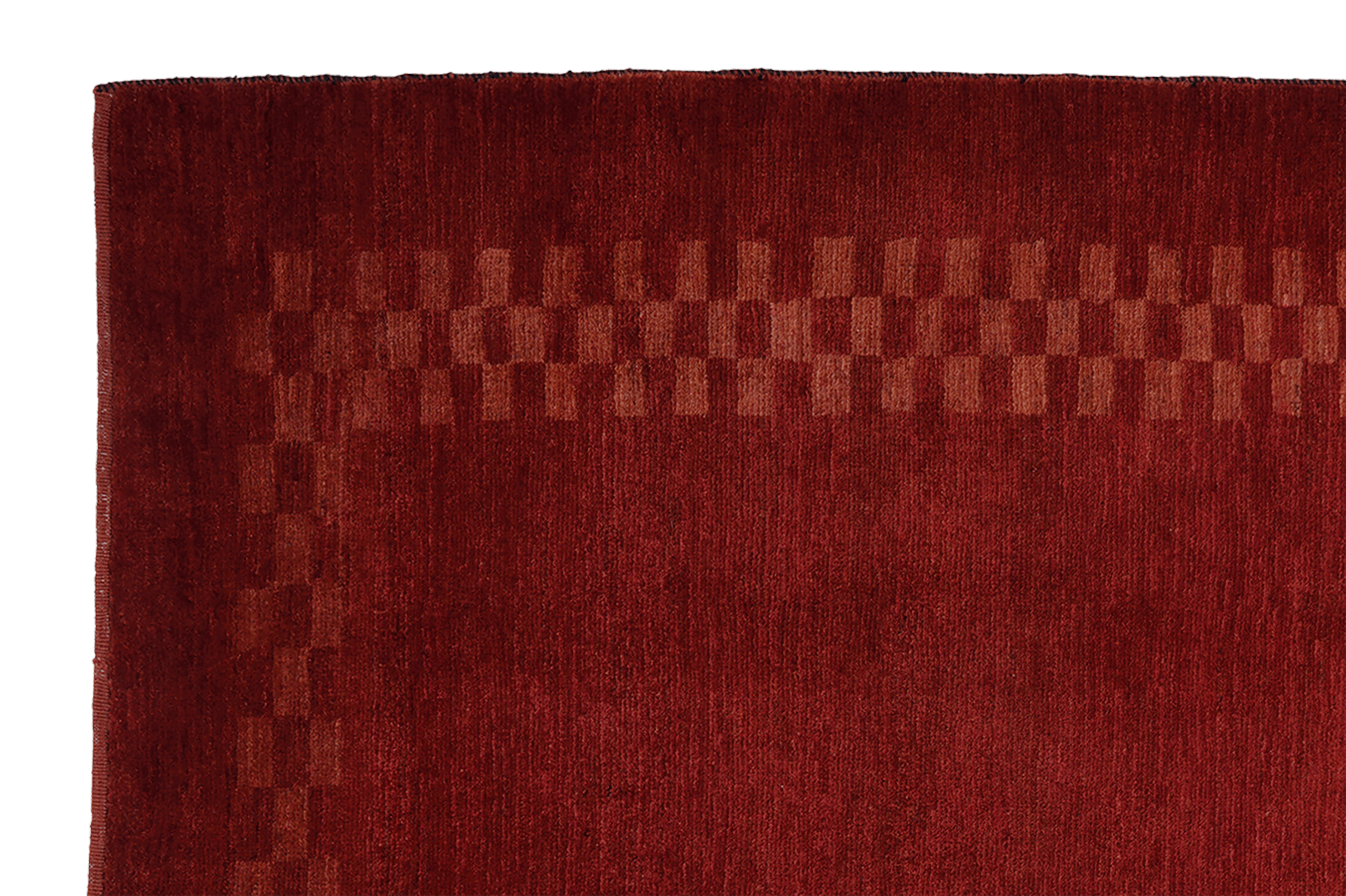 Rizbaf Gabbeh Teppich Wolle Rot