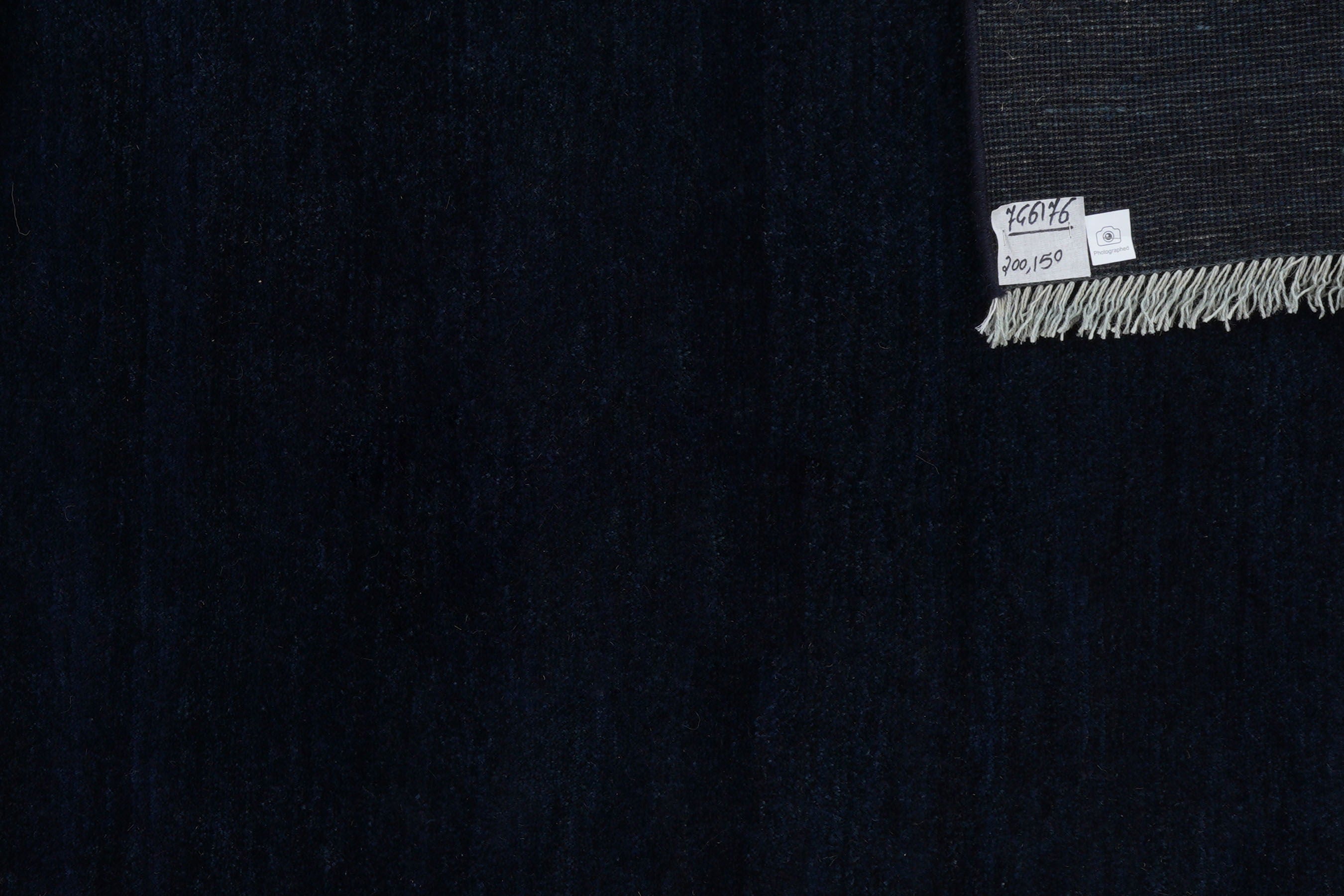 Gabbeh rug wool blue
