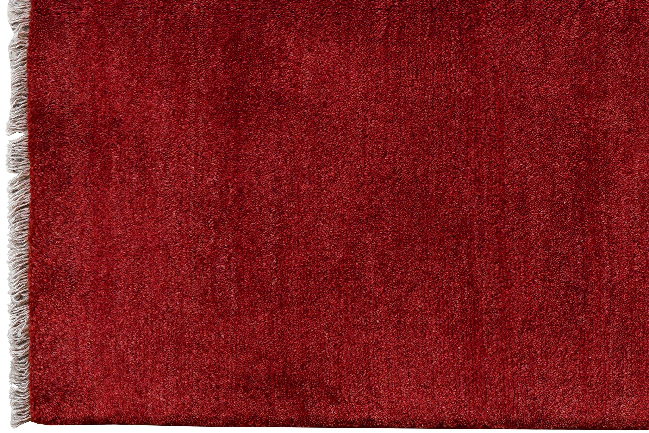 Gabbeh Rug Wool Red