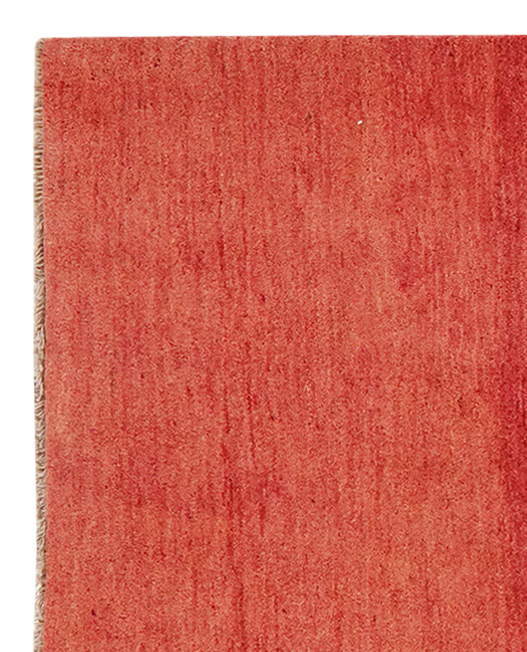 Gabbeh Teppich Wolle Rot