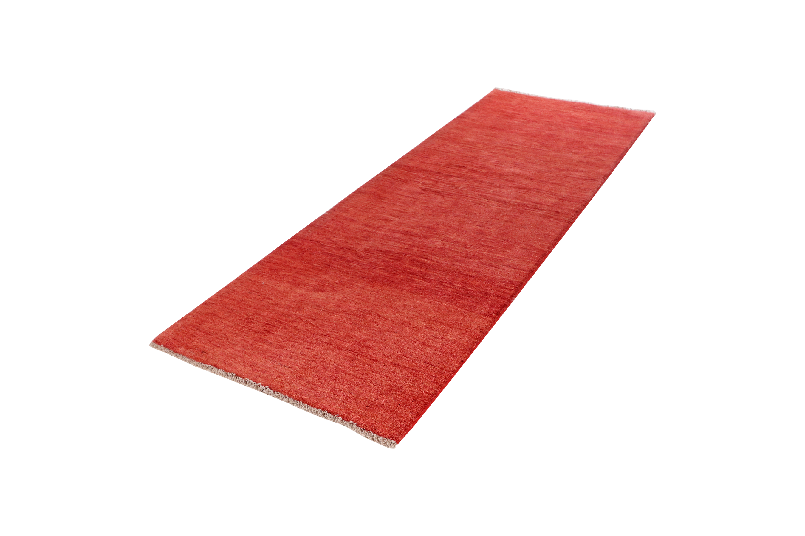 Gabbeh Teppich Wolle Rot