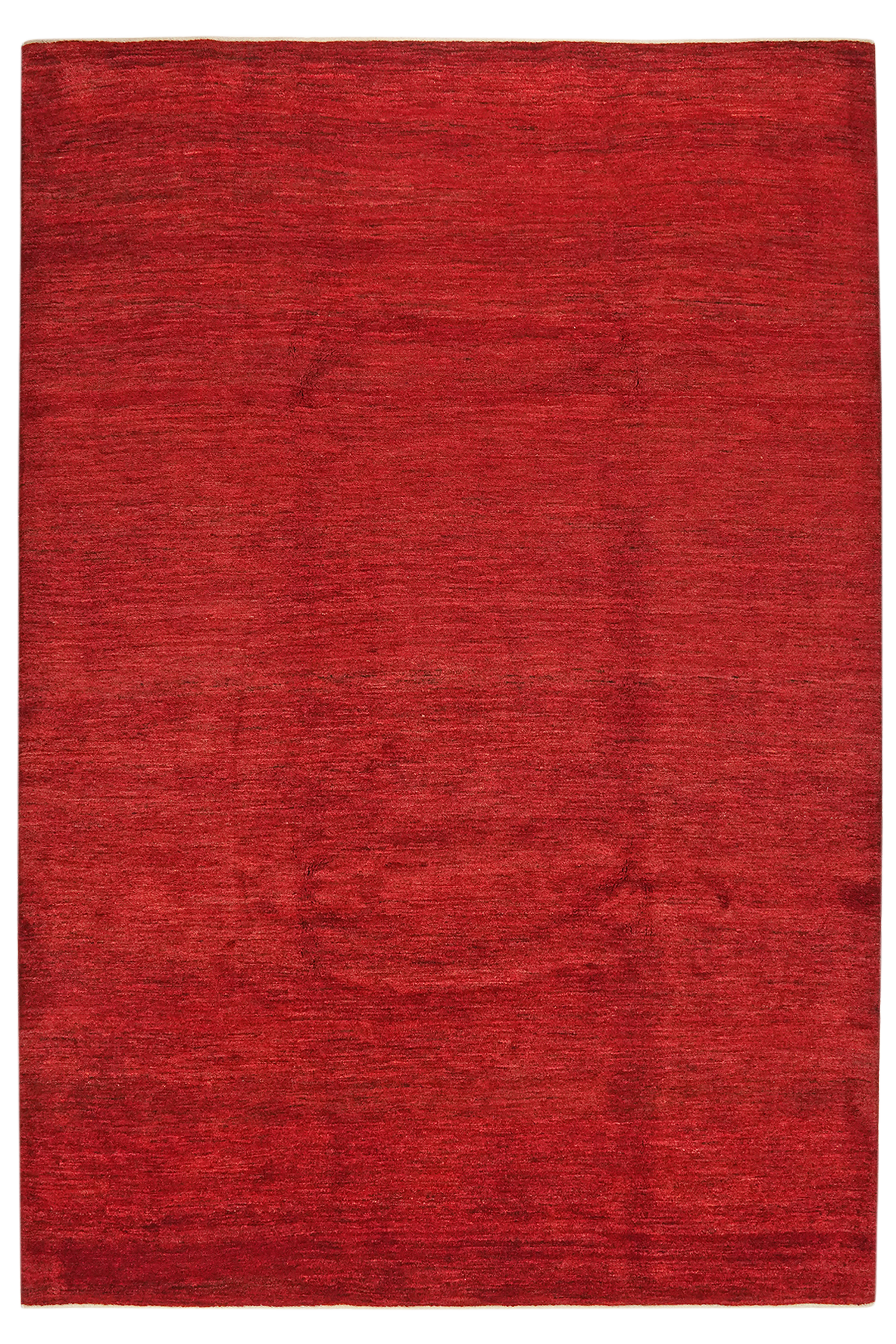 Rizbaf Gabbeh Teppich Wolle Rot