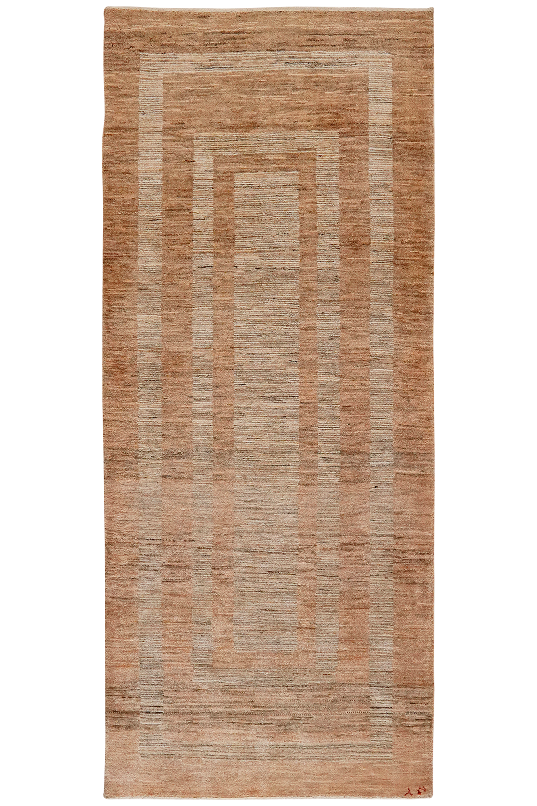 Rizbaf Gabbeh Teppich Wolle Beige