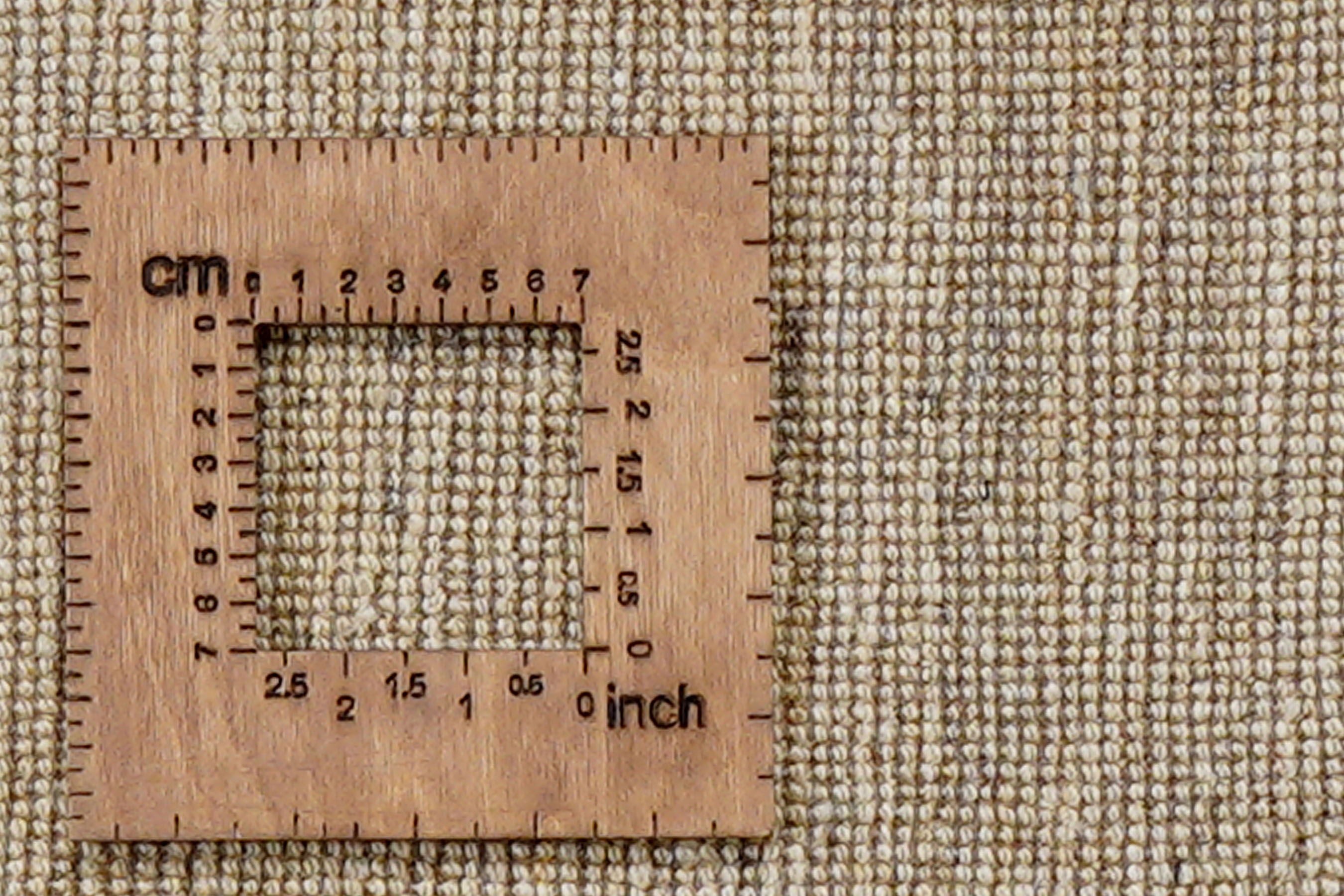 Gabbeh rug wool beige